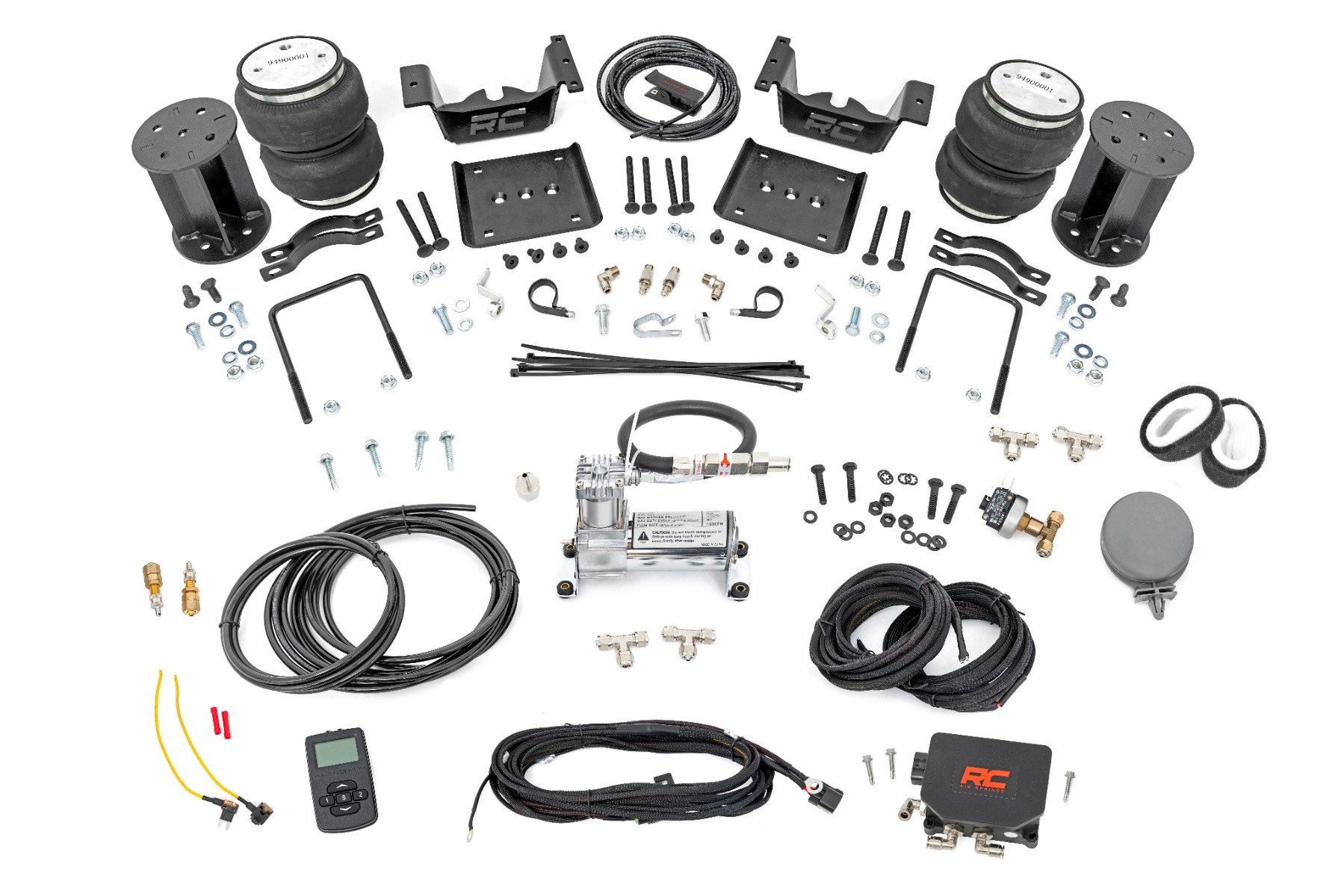 Air Spring Kit w / compressor | Wireless Controller | 6-7.5 Inch Lift Kit | Chevy / GMC 1500 (07-18)