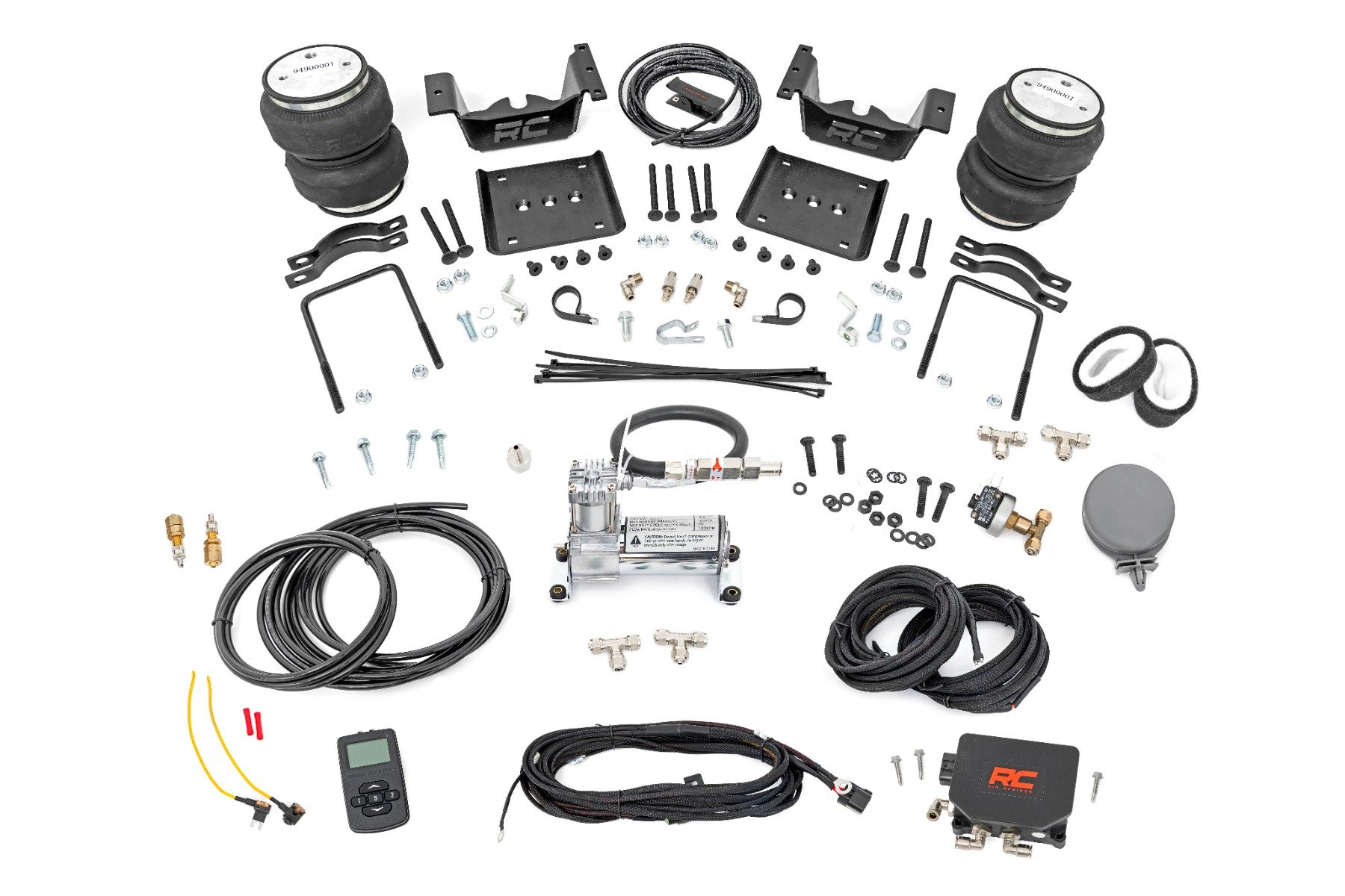 Air Spring Kit w / compressor | Wireless Controller | Chevy / GMC 1500 (07-18 & Classic)