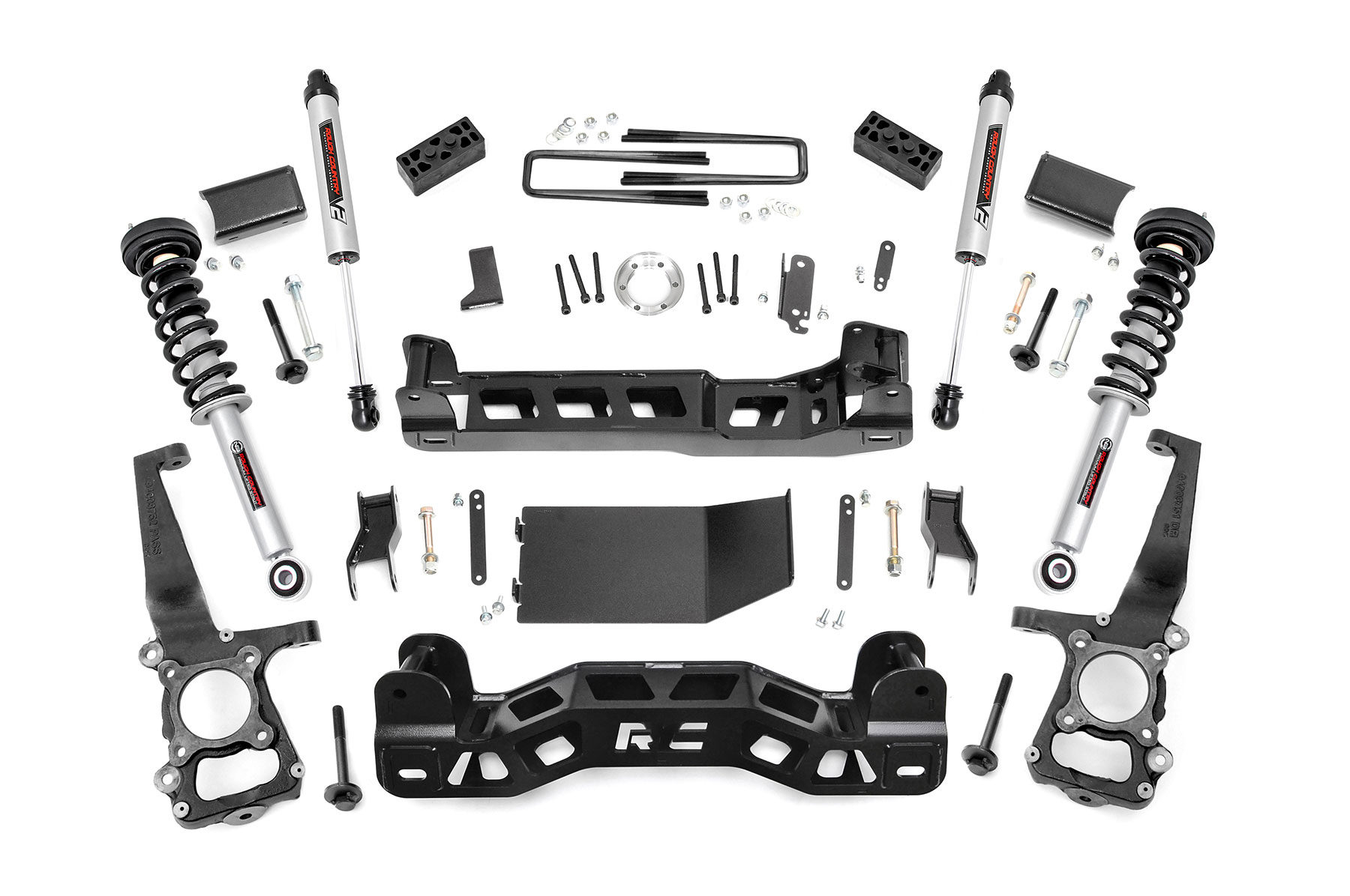 4 Inch Lift Kit | N3 Struts / V2 | Ford F-150 4WD (2009-2010)