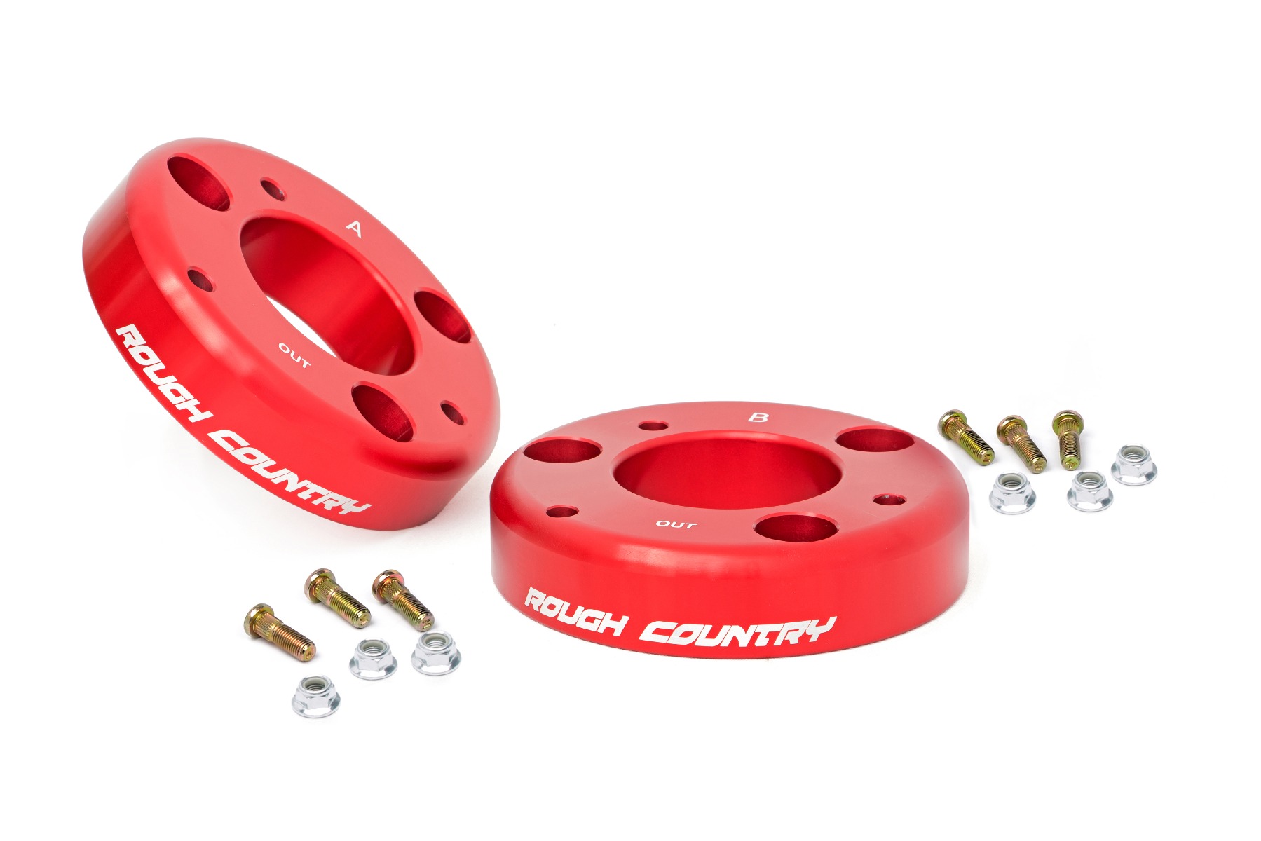 2 Inch Leveling Kit | Red | Ford F-150 2WD / 4WD (2009-2013)