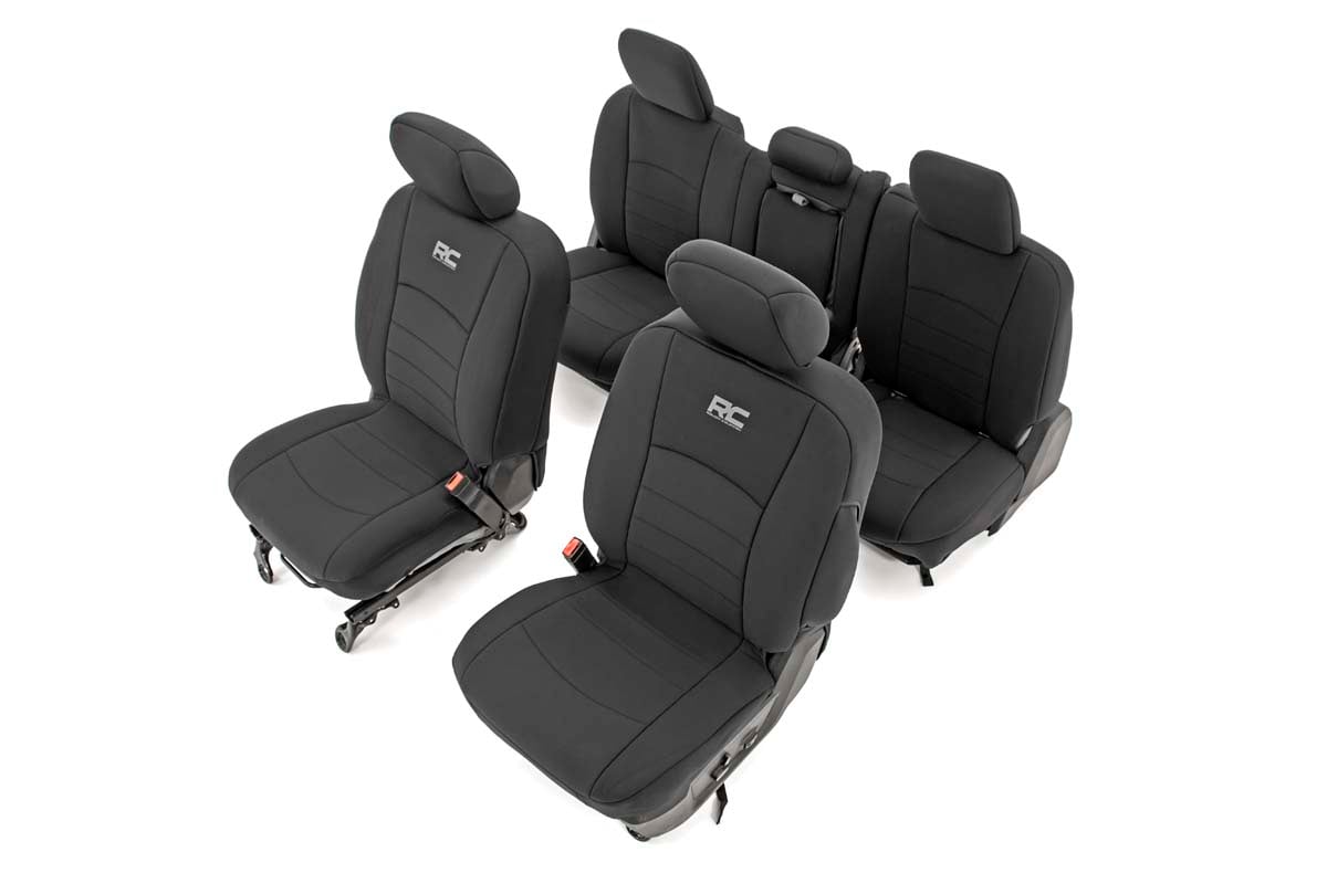 Seat Covers | FR Bucket RR w / Arm Rest | Ram 1500 (09-18) / 2500 (10-18) / 3500 (10-18) 