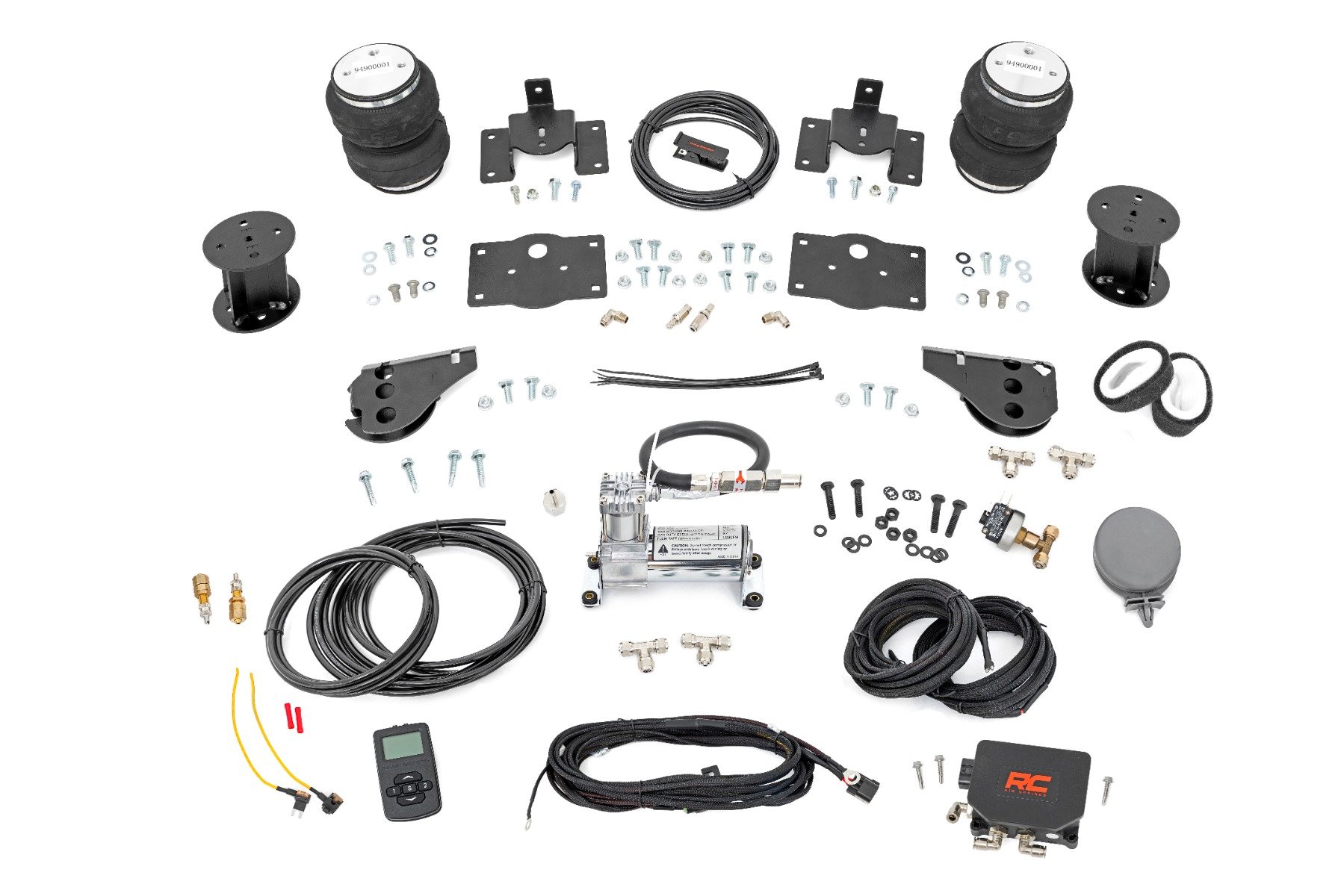 Air Spring Kit w / compressor | Wireless Controller | 6 Inch Lift Kit | Ram 1500 (09-23 & Classic)