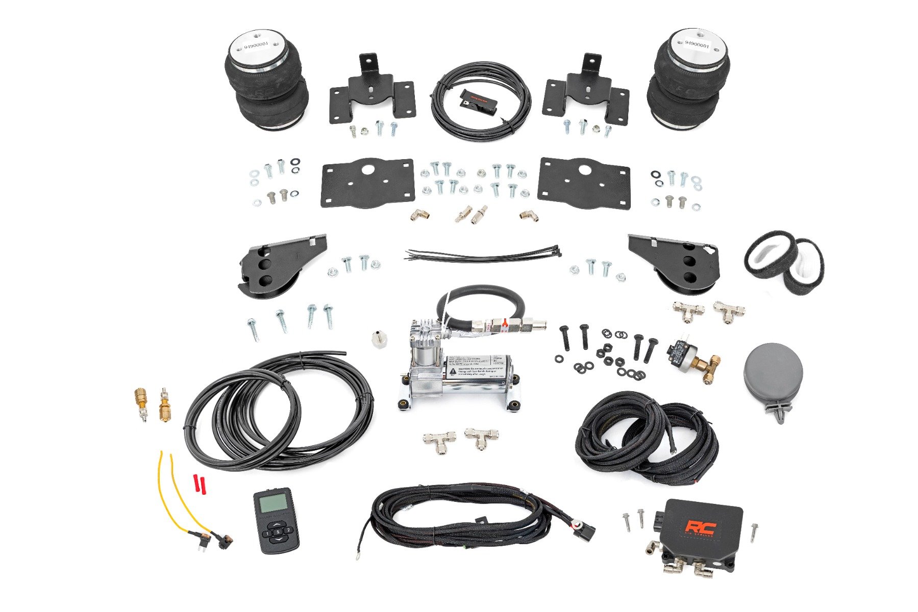 Air Spring Kit w / compressor | Wireless Controller | Ram 1500 4WD (09-23 Classic)