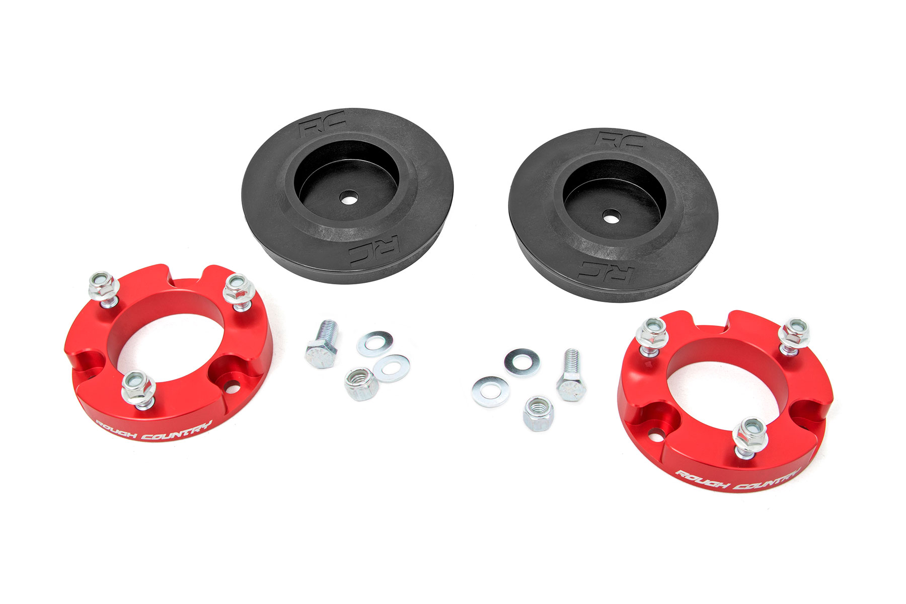 2 Inch Lift Kit | Red Spacers | Toyota FJ Cruiser 2WD / 4WD (07-14)