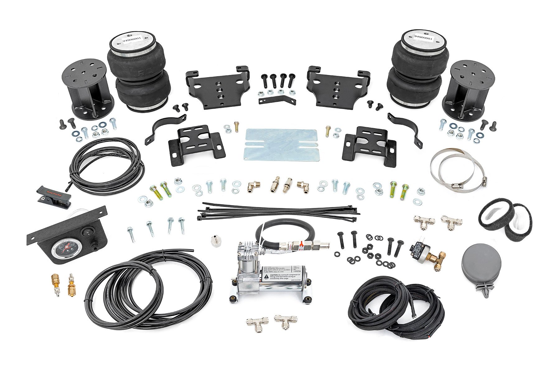 Air Spring Kit w / compressor | 6 Inch Lift Kit | Chevy / GMC 2500HD (01-10)
