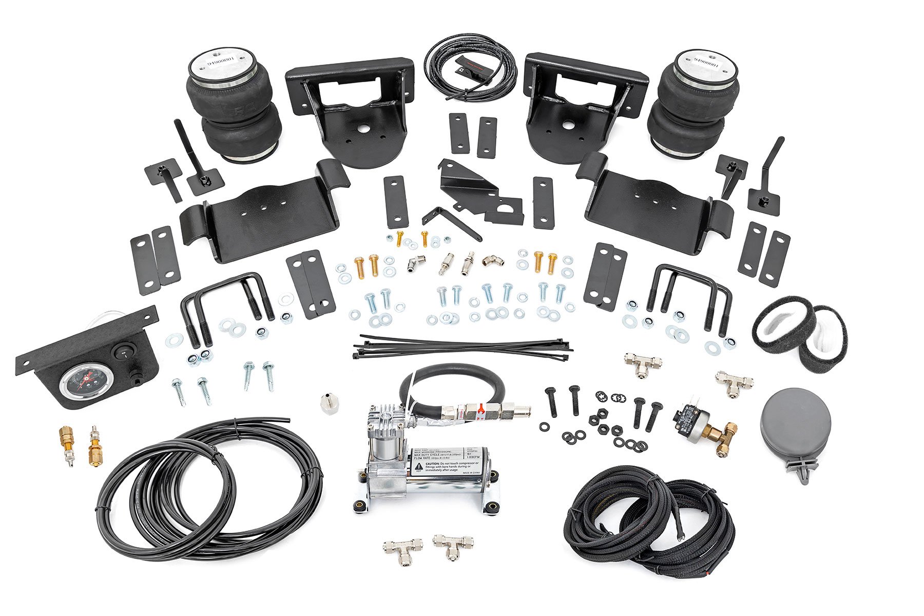 Air Spring Kit w / compressor | 0-6" Lifts | Ford F-150 4WD (2021-2024)