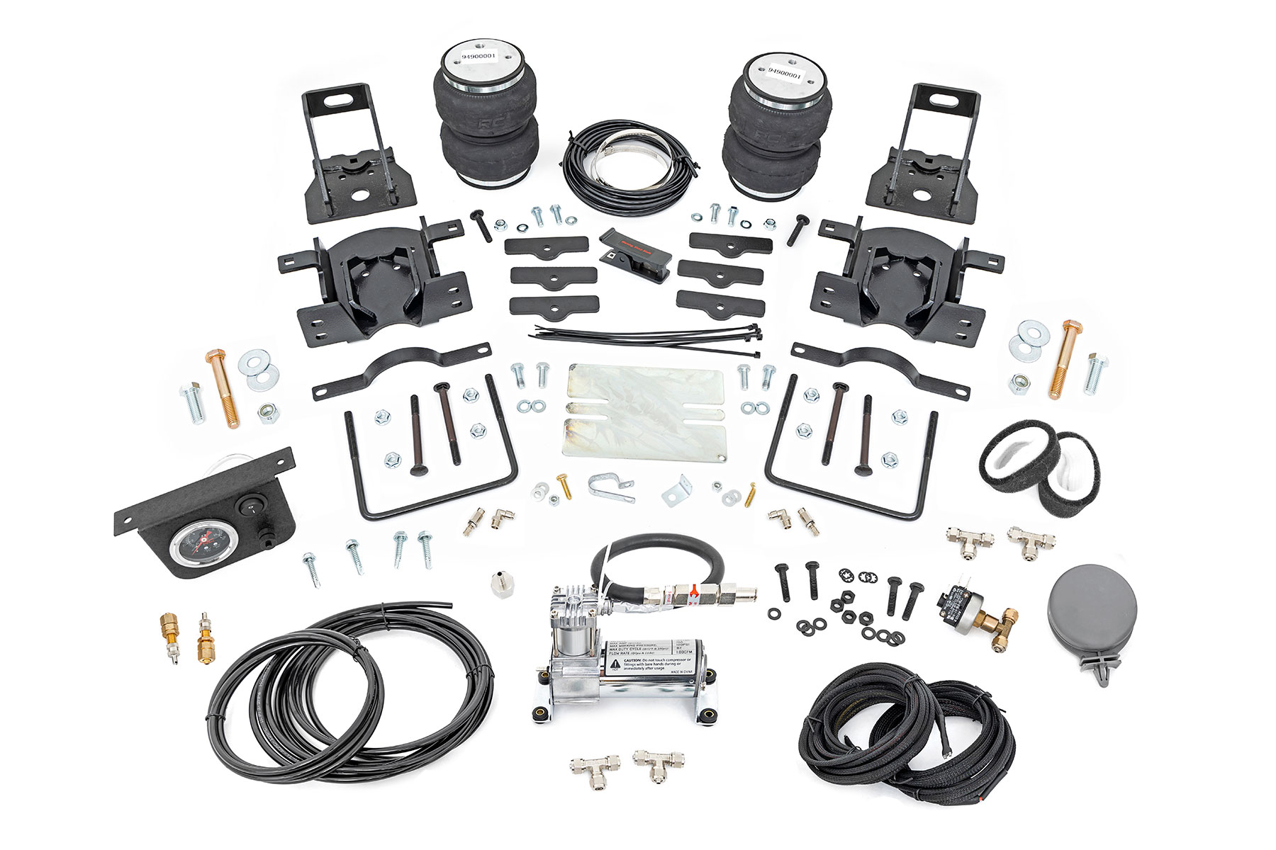 Air Spring Kit w / compressor | Ford F-250 / F-350 Super Duty 4WD (2005-2016)