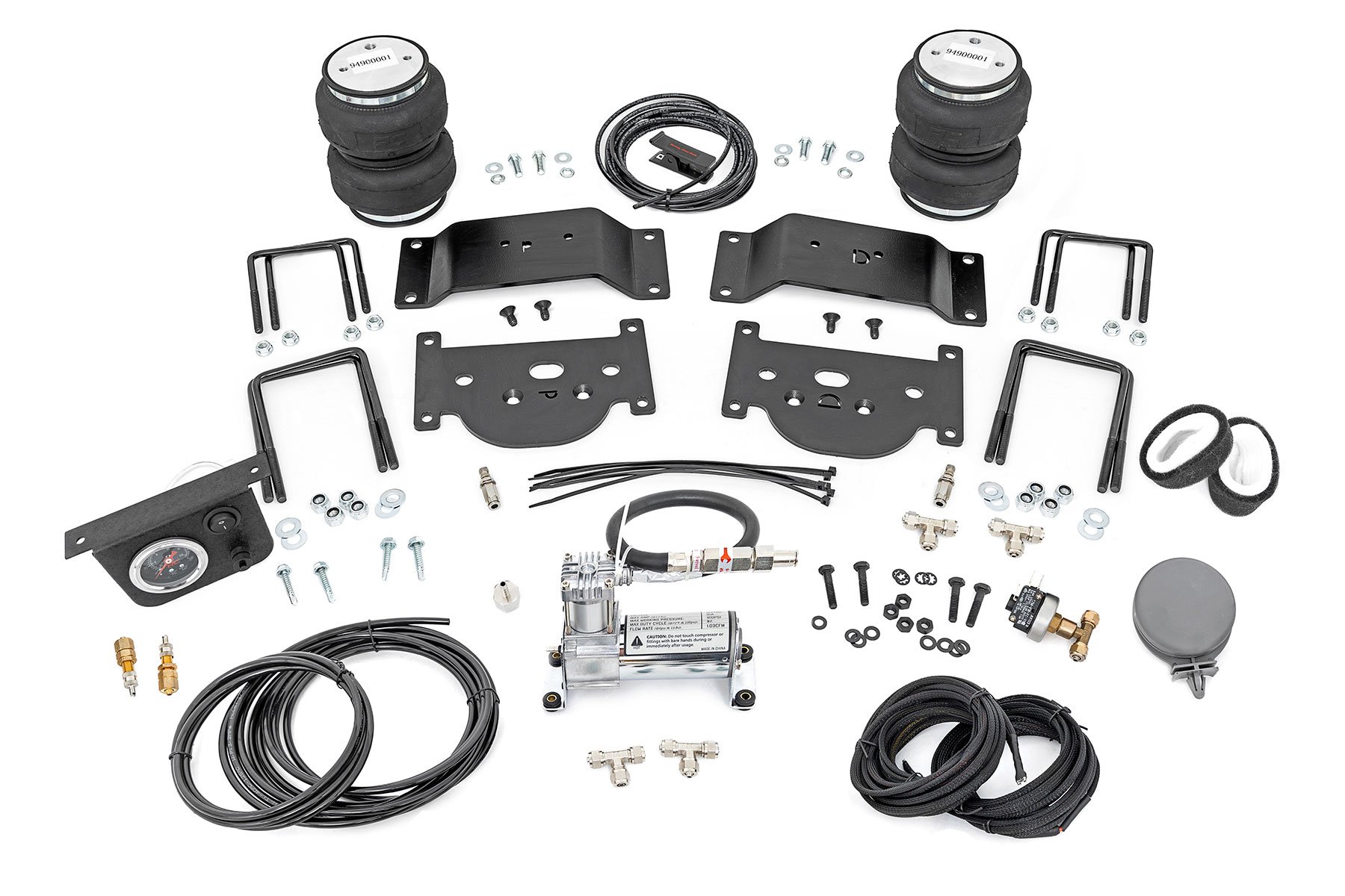 Air Spring Kit w / compressor | 0-6" Lifts | Toyota Tundra 2WD / 4WD (2007-2021)