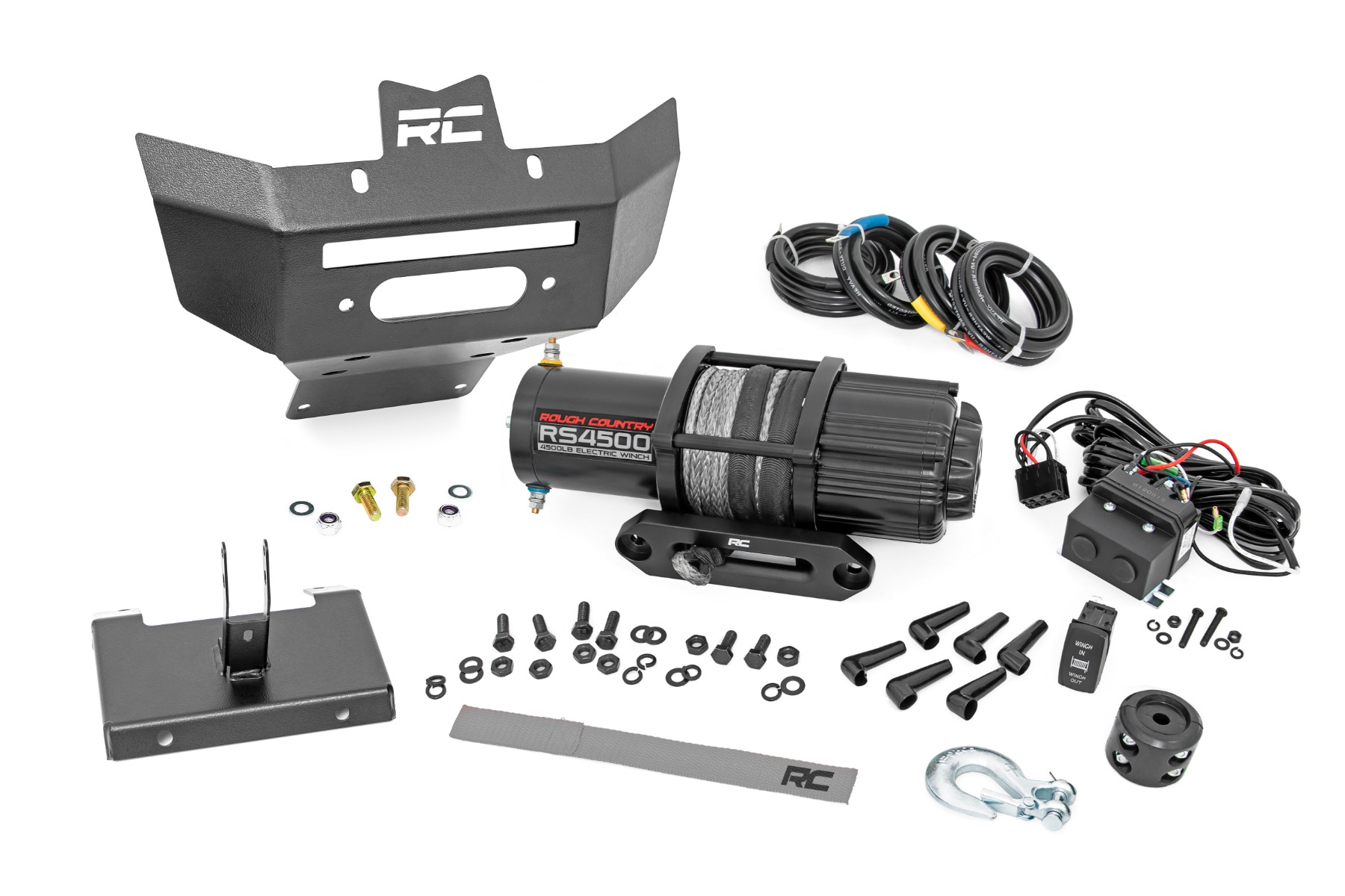 Winch Bumper | 4500-Lb Winch | Synthetic Rope | Can-Am Renegade 1000 / Renegade 500 (12-22)