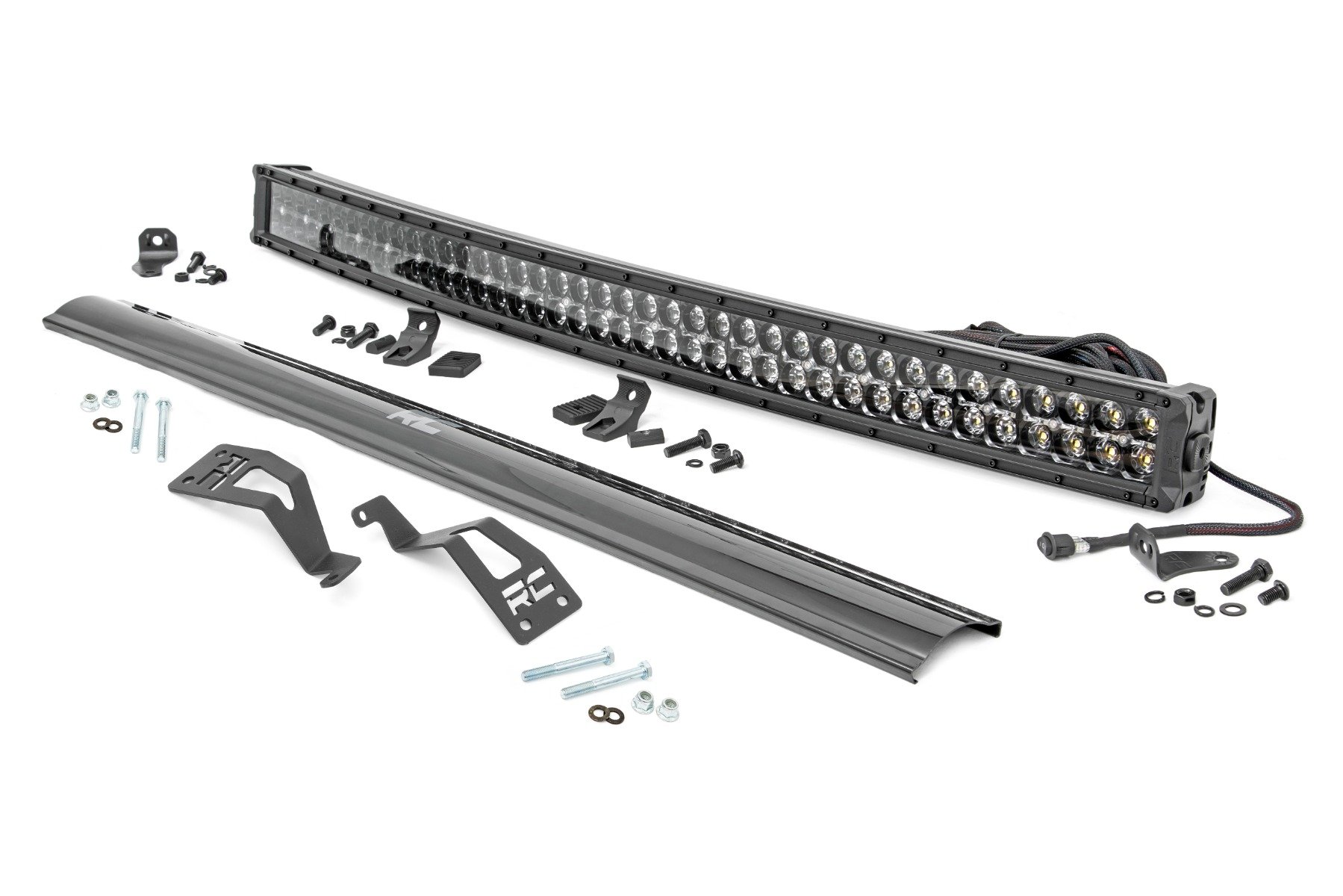 LED Light | Front Mount | 40" Black Dual Row | White DRL | Can-Am Commander 1000 / Maverick