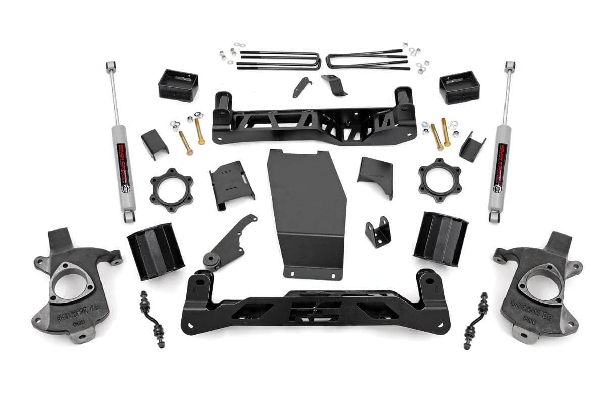 5 Inch Lift Kit | Alum / Stamp Steel | V2 | Chevy / GMC 1500 (14-18)