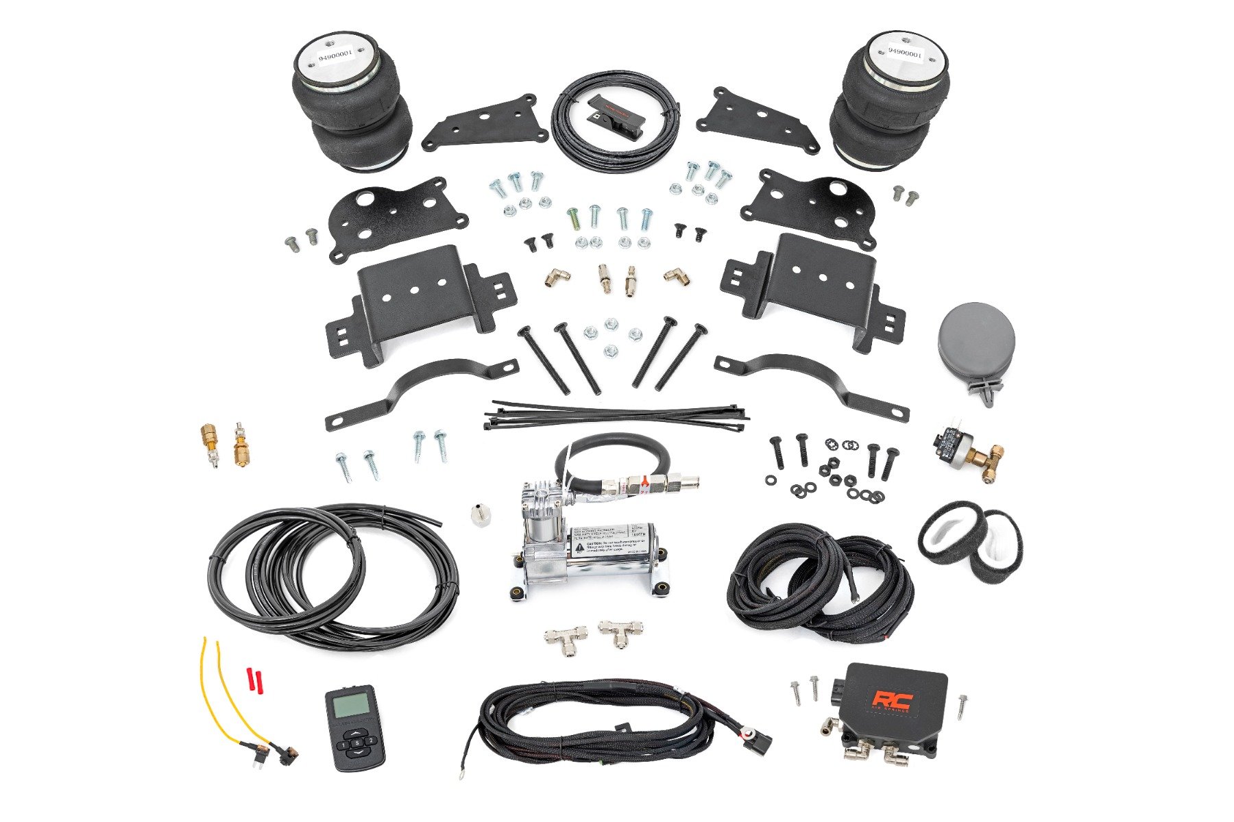 Air Spring Kit w / compressor | Wireless Controller | Ram 2500 4WD (2014-2023)