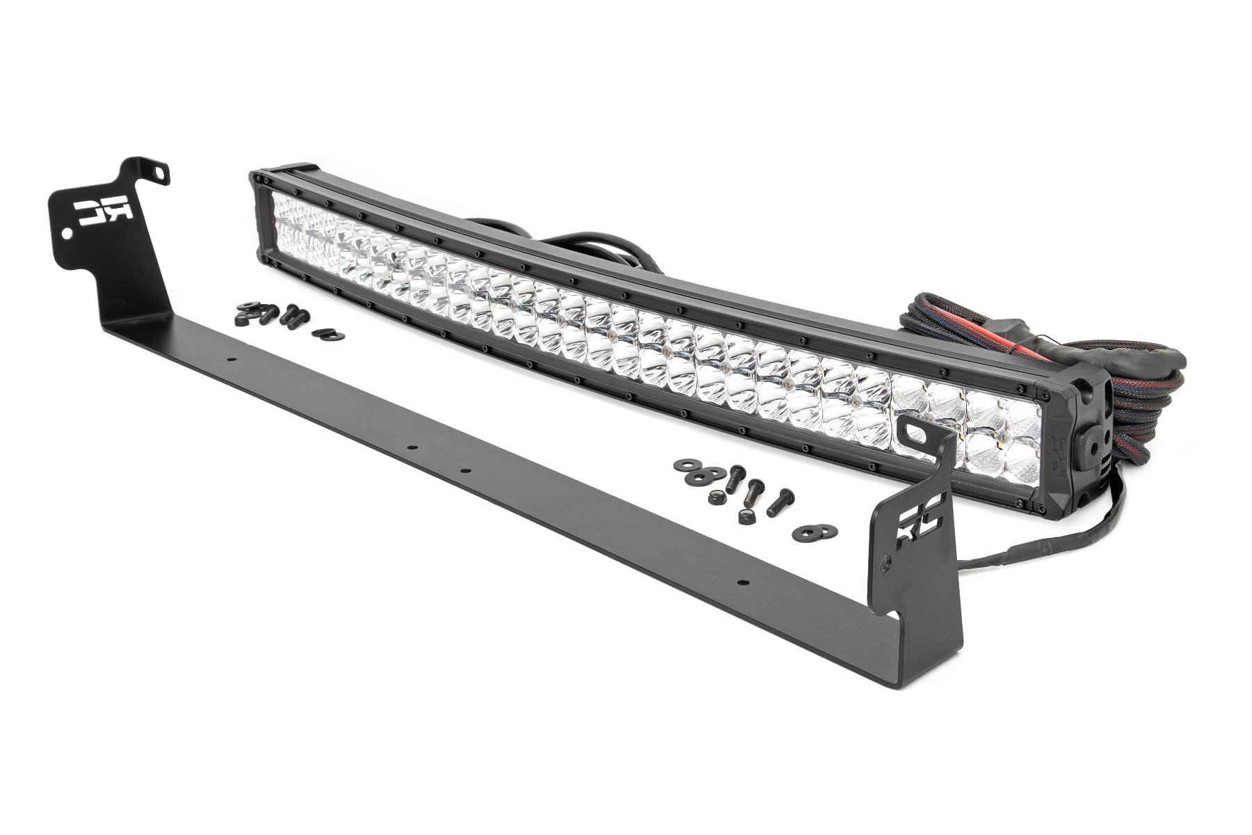 LED Bumper Mount Light Kit | 30" Chrome Dual Row | White DRL | Subaru Outback (15-19)