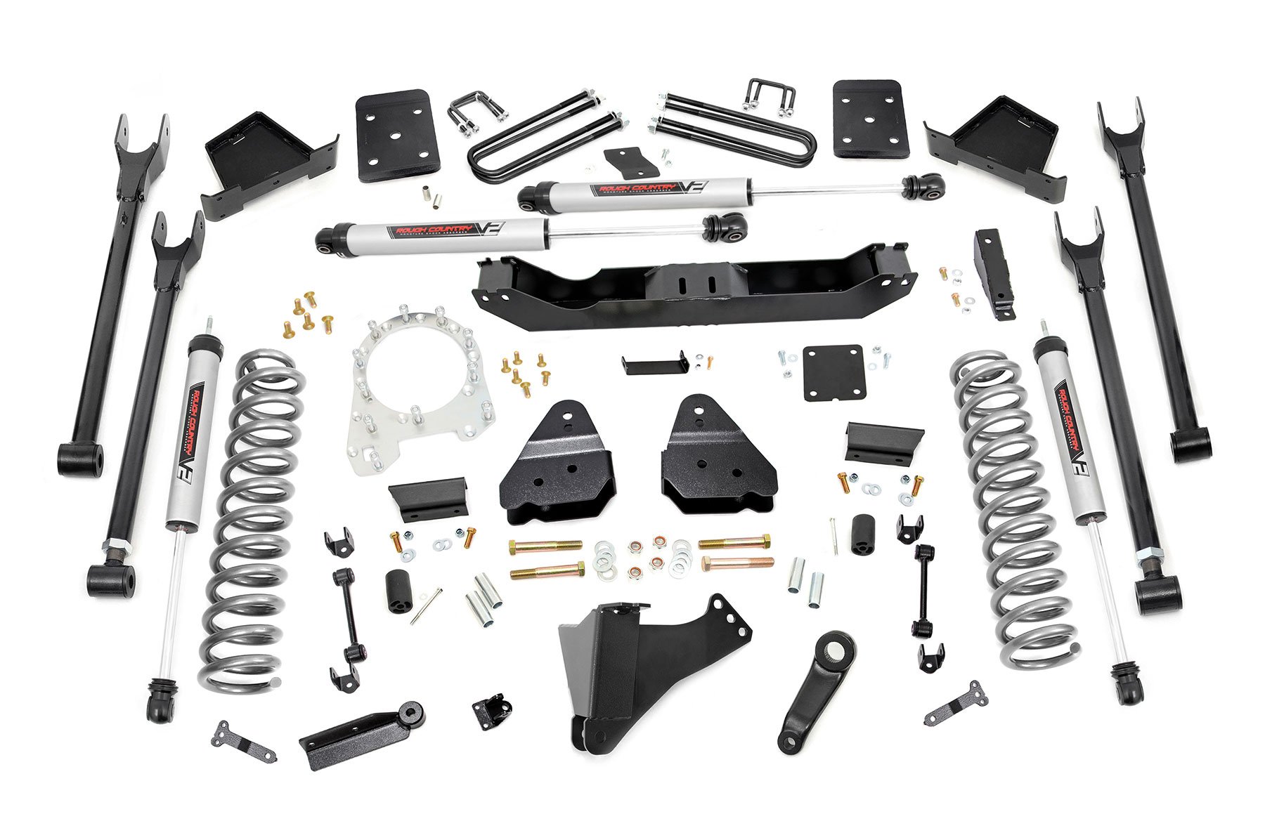 6 Inch Lift Kit | Diesel | 4-Link | No OVLD | V2 | Ford F-250 / F-350 Super Duty (17-22)