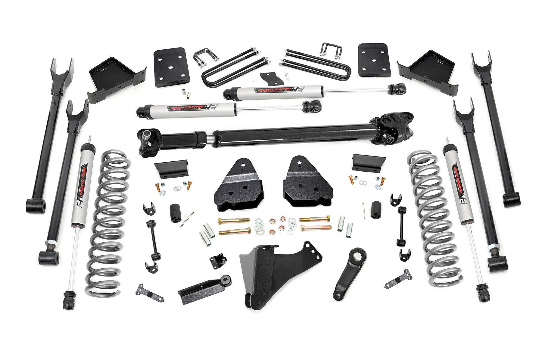 6 Inch Lift Kit | Diesel | 4 Link | D / S | V2 | Ford F-250 / F-350 Super Duty (17-22)