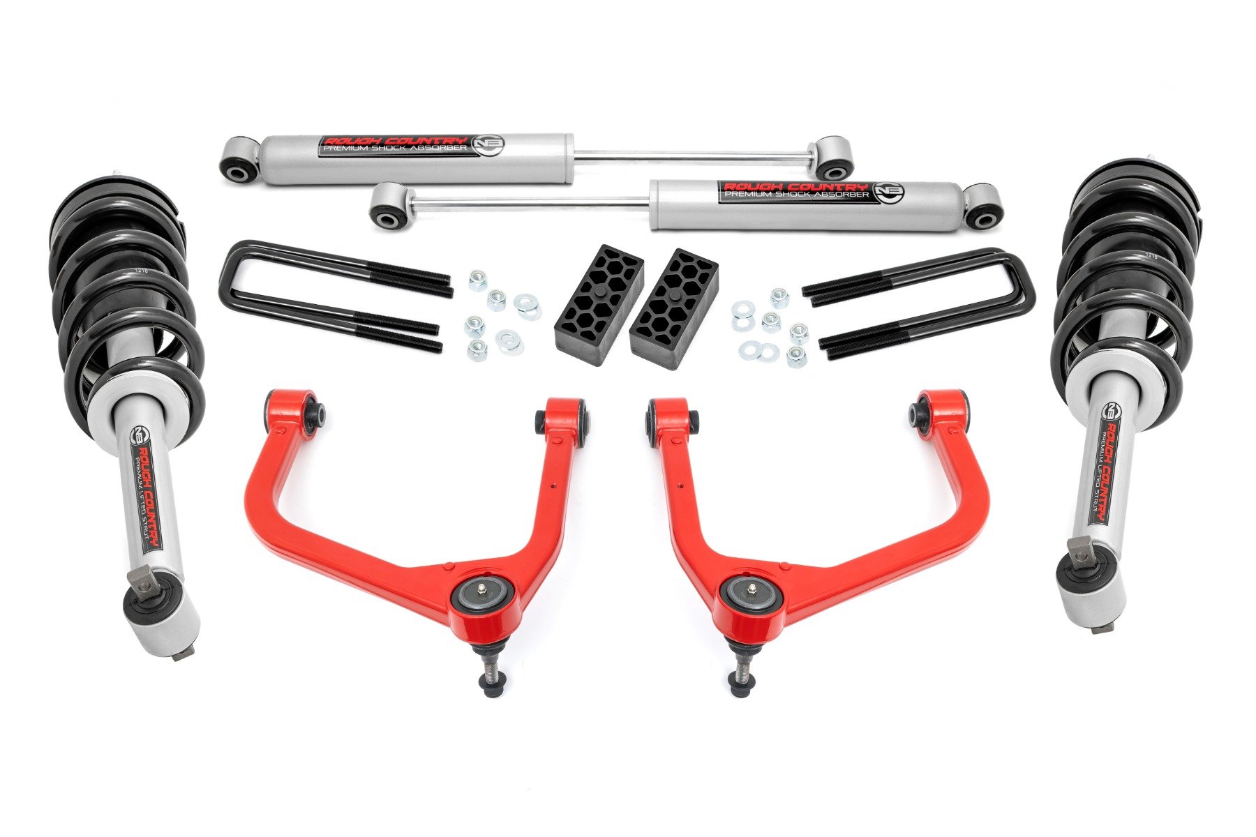 3.5 Inch Lift Kit | N3 Struts | GMC Sierra 1500 2WD / 4WD (2019-2024)