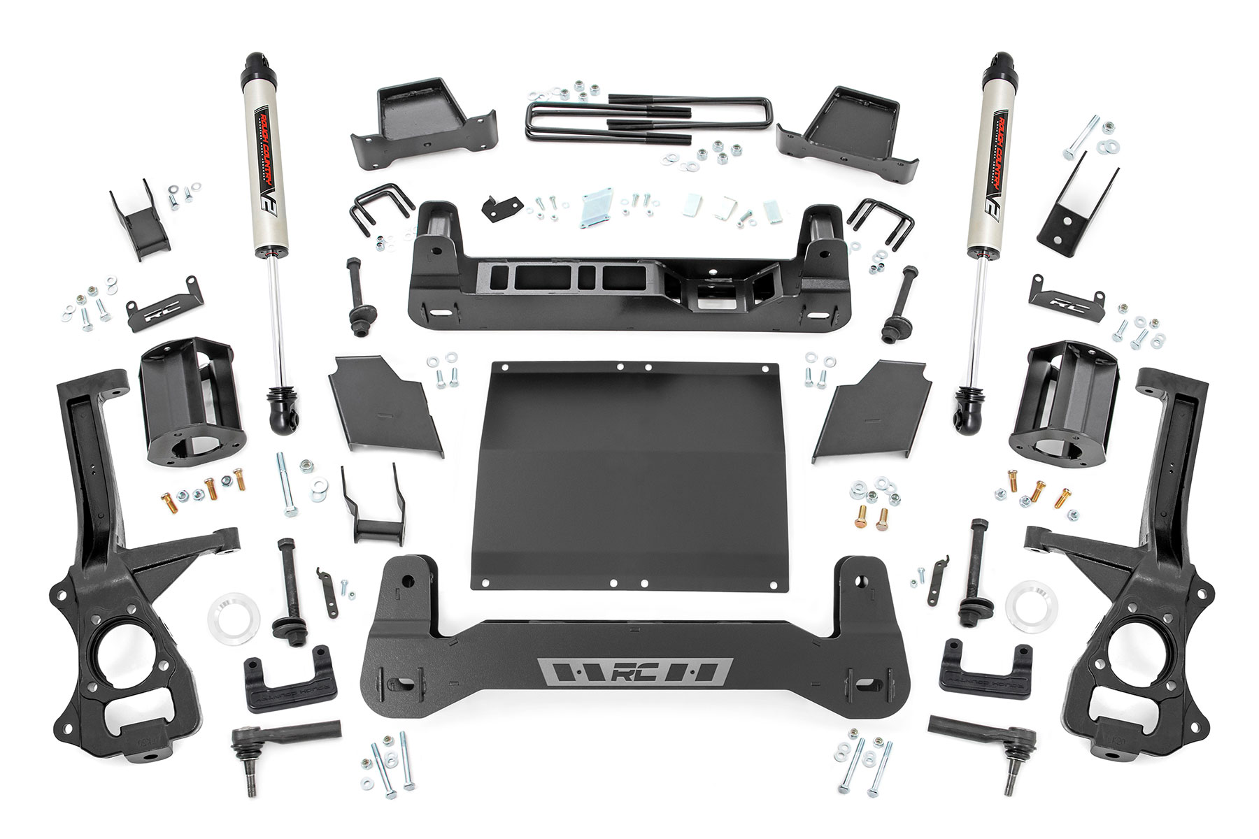 6 Inch Lift Kit | Diesel | RR V2 | Multi-Leaf Spring Rear | Chevy Silverado 1500 (19-23)