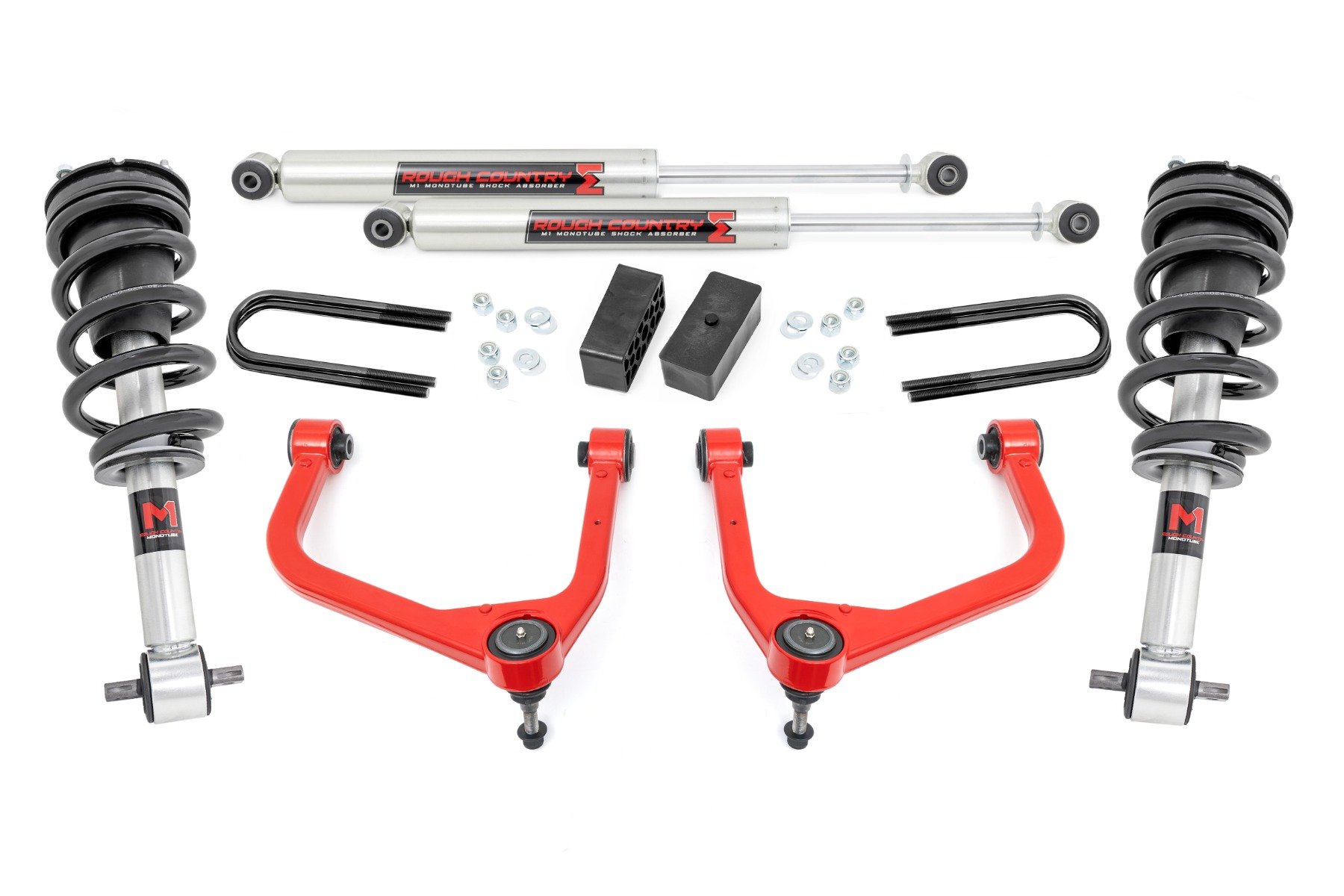 3.5 Inch Lift Kit | Mono Leaf Rear | M1 Struts / M1 | GMC Sierra 1500 (19-24)