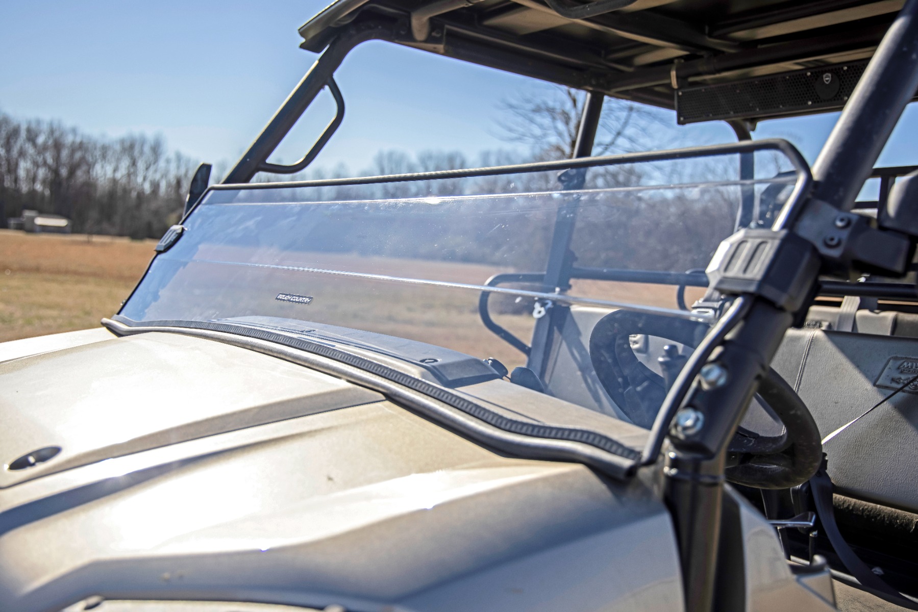 Half Windshield | Scratch Resistant | Kawasaki Mule Pro DX / Mule Pro DXT (16-22)