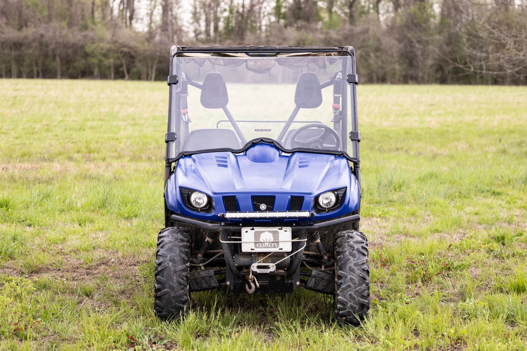 Full Windshield | Scratch Resistant | Yamaha Rhino 450 / 660 / 700