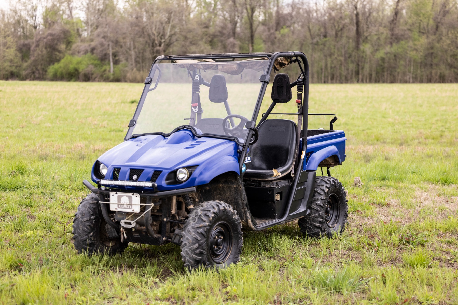 Full Windshield | Scratch Resistant | Yamaha Rhino 450 / 660 / 700