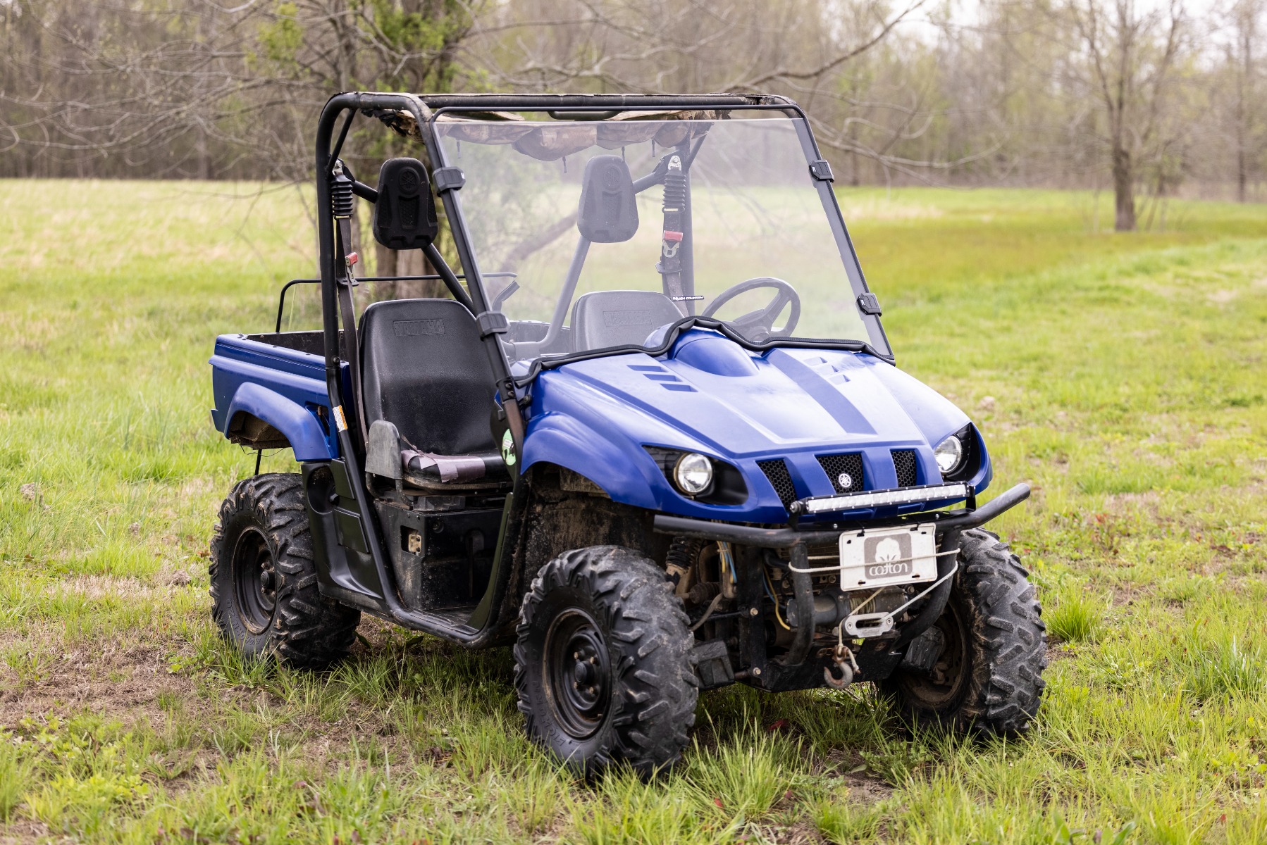 Full Windshield | Scratch Resistant | Yamaha Rhino 450 / 660 / 700