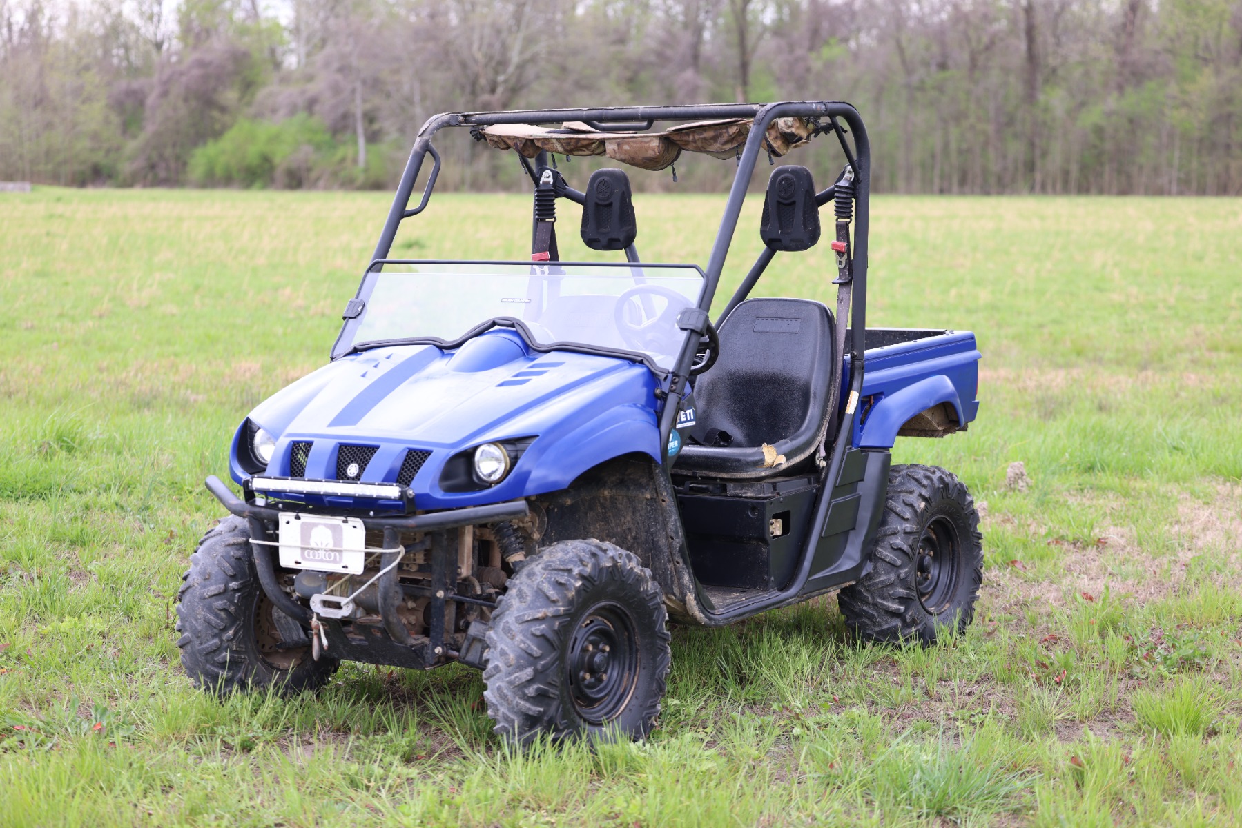 Half Windshield | Scratch Resistant | Yamaha Rhino 450 / 660 / 700