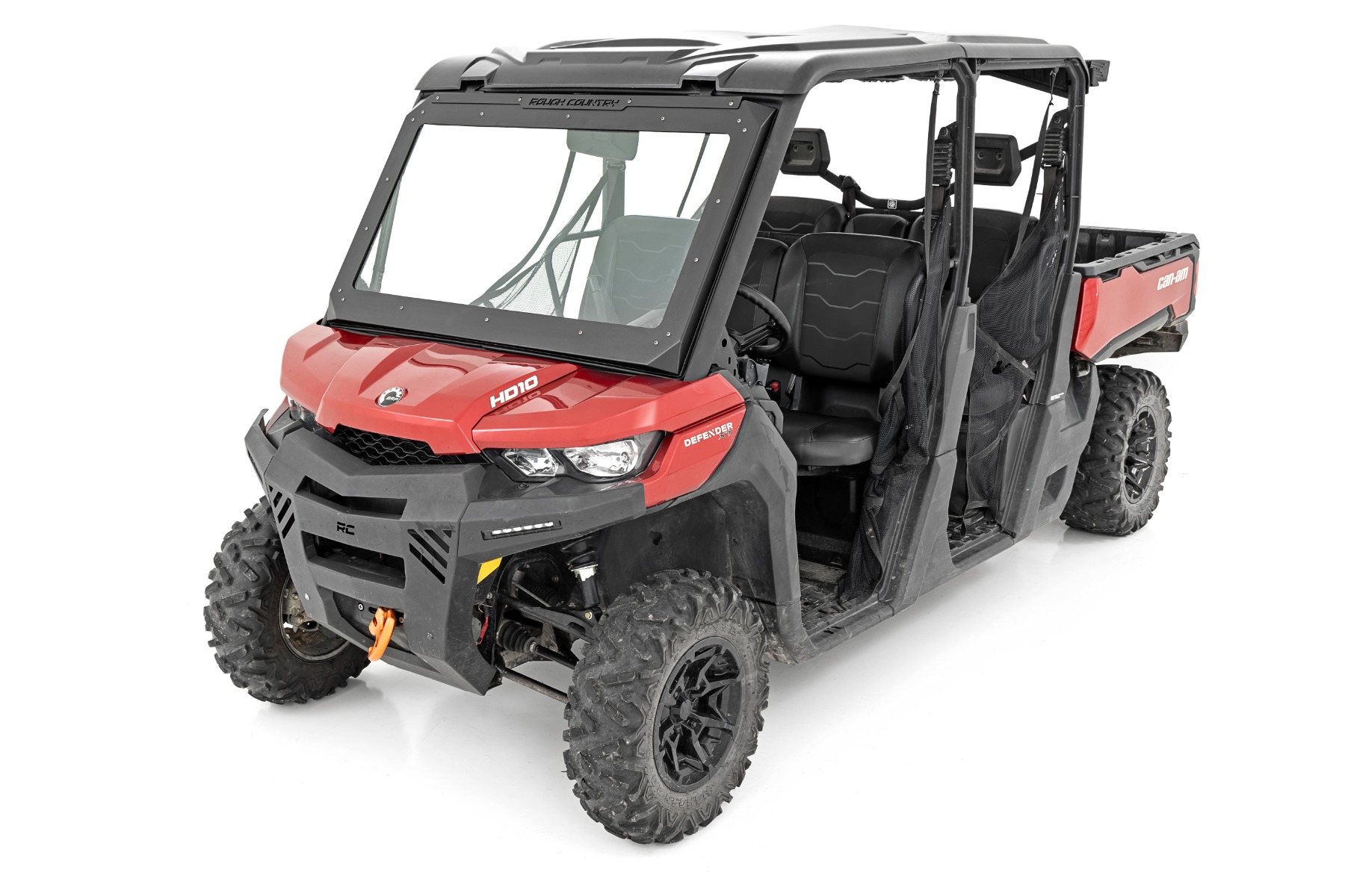 Electric Tilt Windshield | Glass | Can-Am Defender HD 8 / HD 9 / HD 10