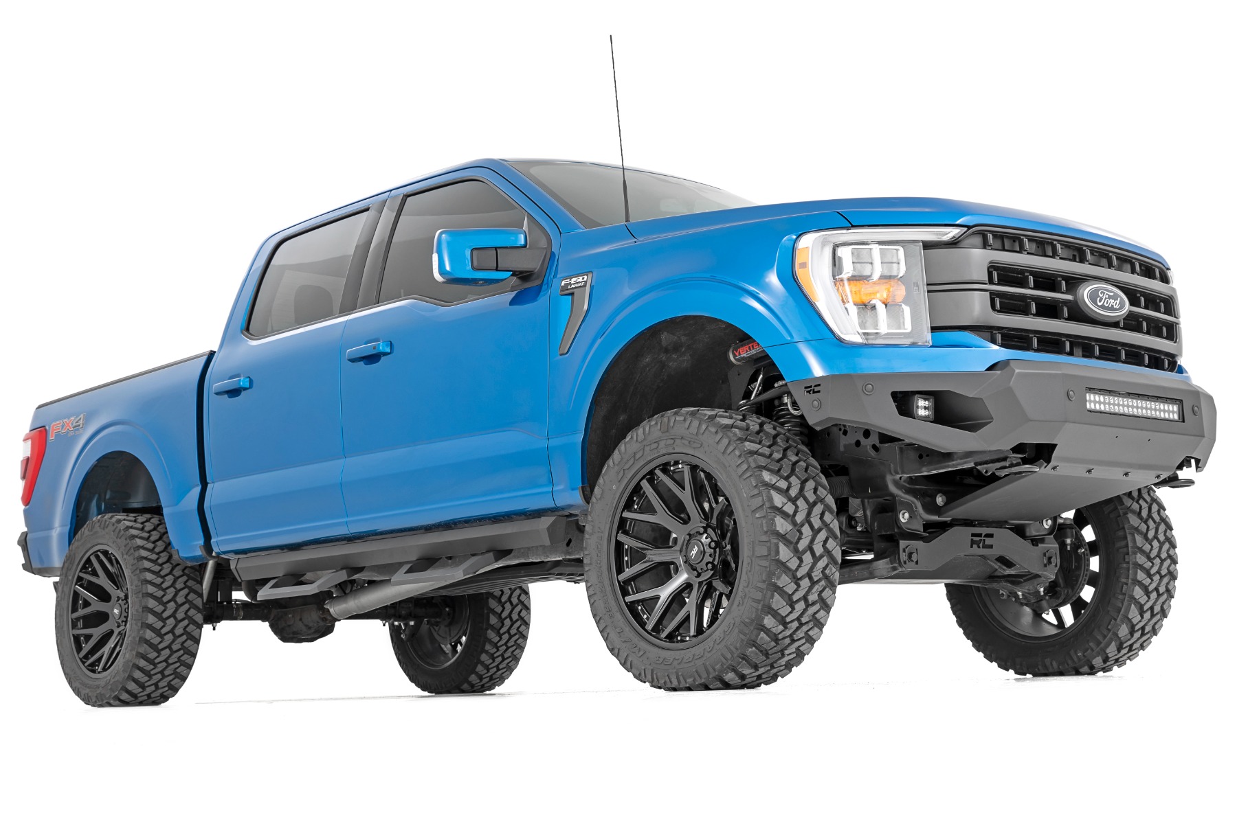 SR2 Adjustable Aluminum Steps | Crew Cab | Ford F-150 / F-150 Lightning / Super Duty (15-23)