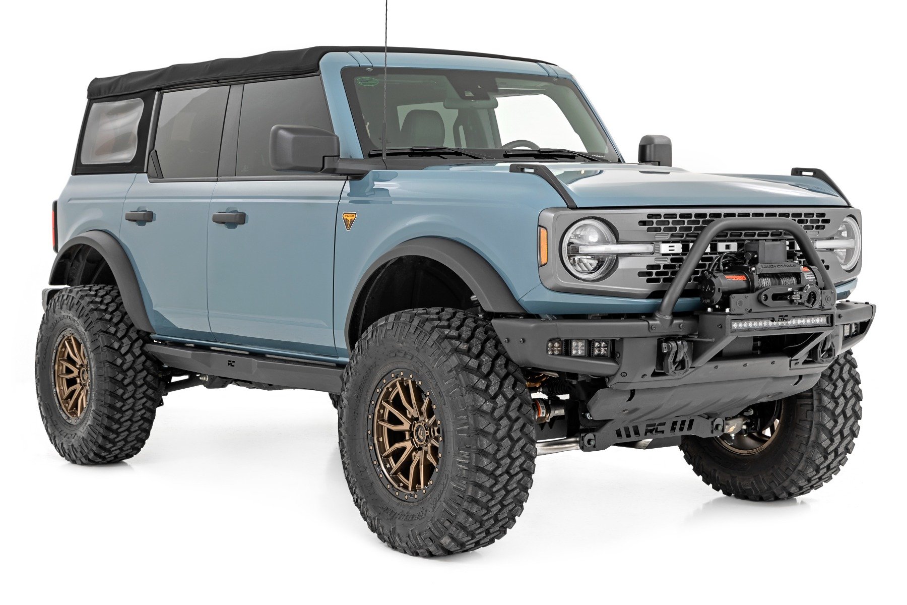 Rock Sliders | Heavy Duty | 4-Door | Ford Bronco 4WD (2021-2024)