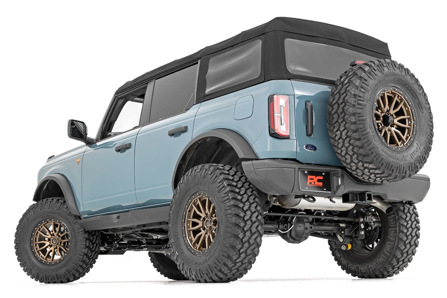 Rock Sliders | Heavy Duty | 4-Door | Ford Bronco 4WD (2021-2024)