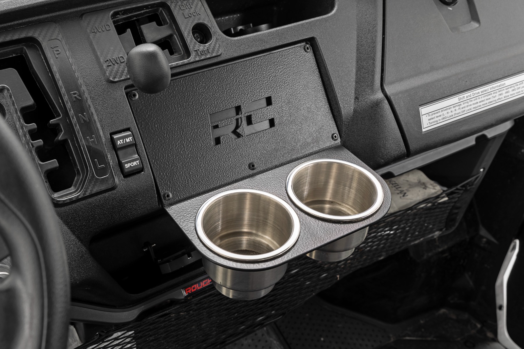 Cup Holder | MLC-8 Mount | Honda Pioneer 1000 / Pioneer 1000-5