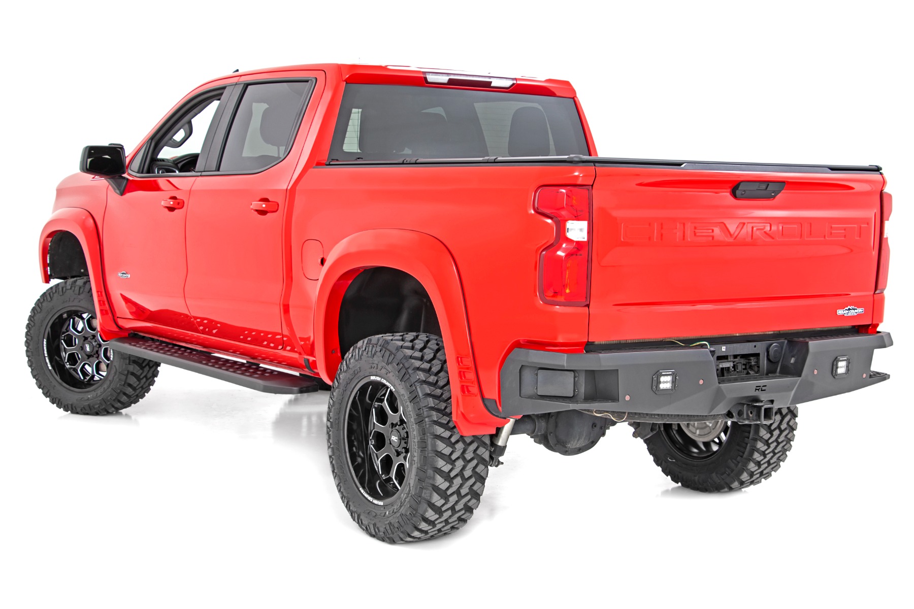 RPT2 Running Boards | Crew Cab | Black | Chevy / GMC 1500 / 2500HD / 3500HD (19-24)