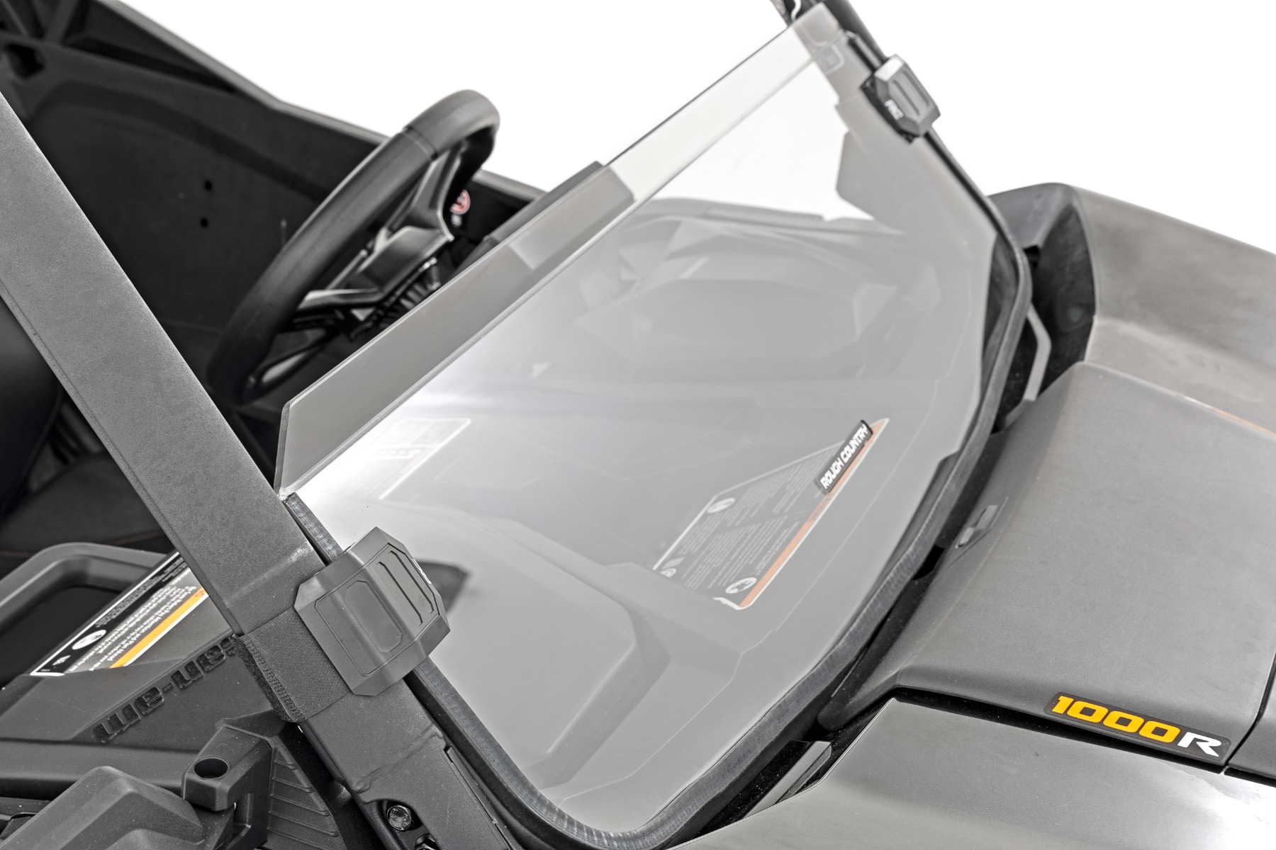 Half Windshield | Scratch Resistant | Can-Am Commander 1000R / Max