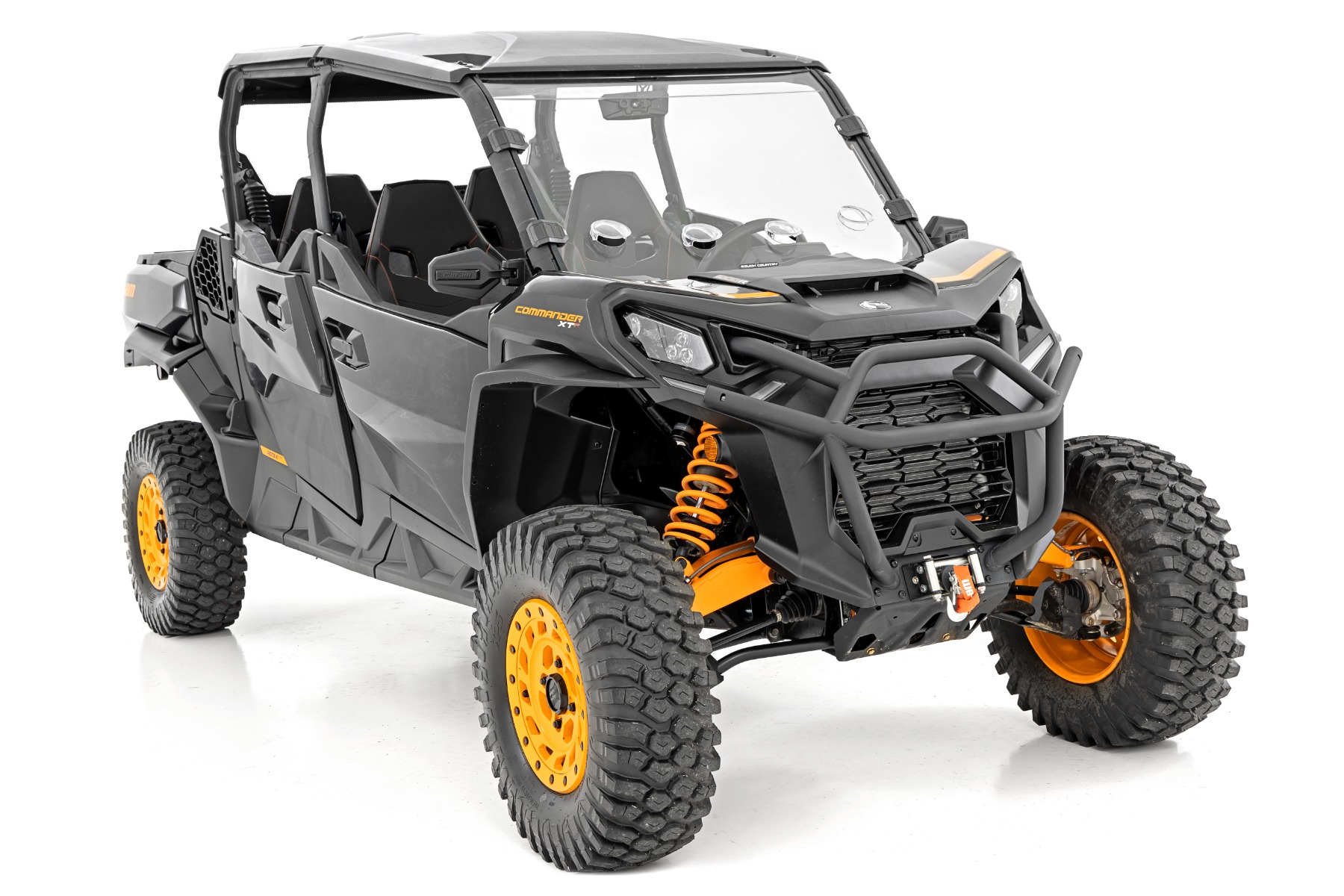 Vented Full Windshield | Scratch Resistant | Can-Am Commander 1000R / Max