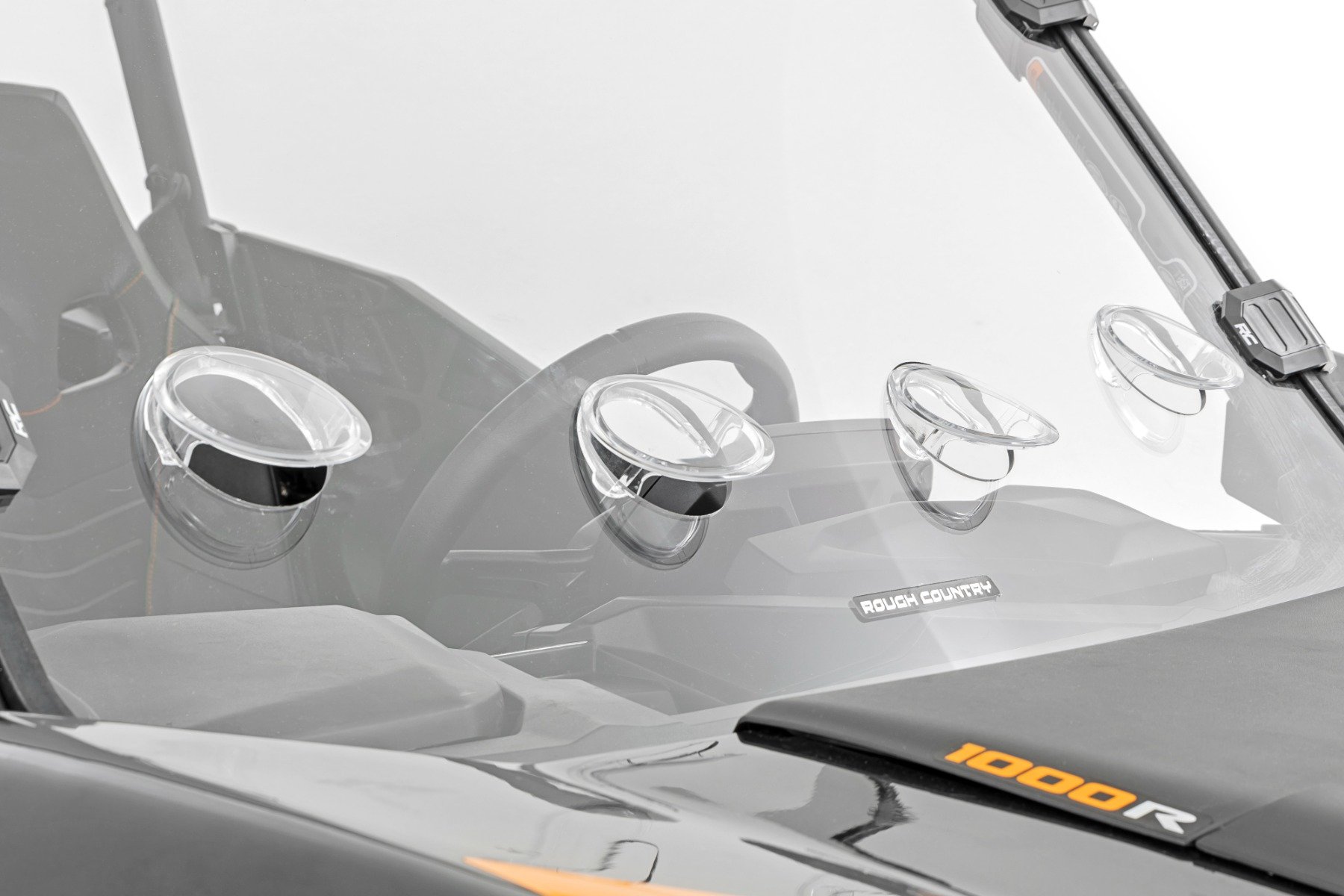 Vented Full Windshield | Scratch Resistant | Can-Am Commander 1000R / Max