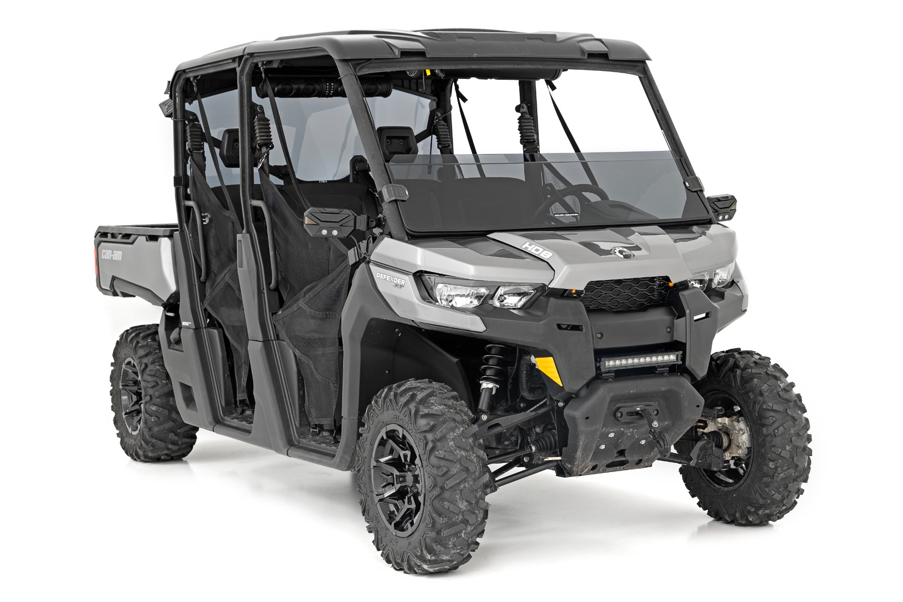 Tinted Half Windshield | Scratch Resistant | Can-Am Defender HD 5 / HD 8 / HD 9 / HD 10