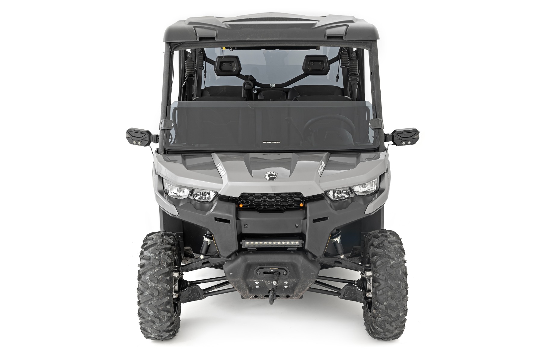 Tinted Half Windshield | Scratch Resistant | Can-Am Defender HD 5 / HD 8 / HD 9 / HD 10