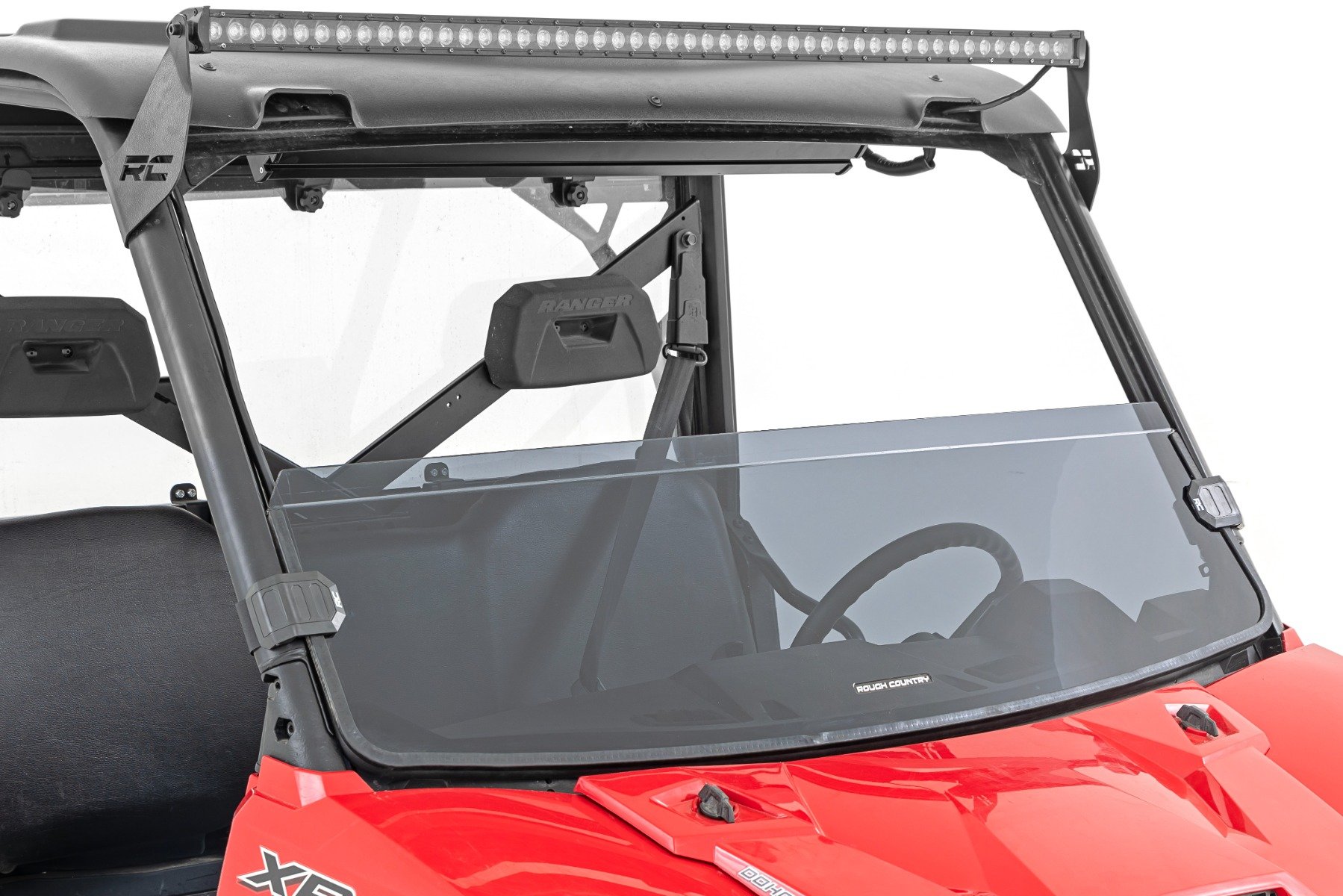 Tinted Half Windshield | Scratch Resistant | Polaris Ranger 1000 / Ranger XP 900 / 1000