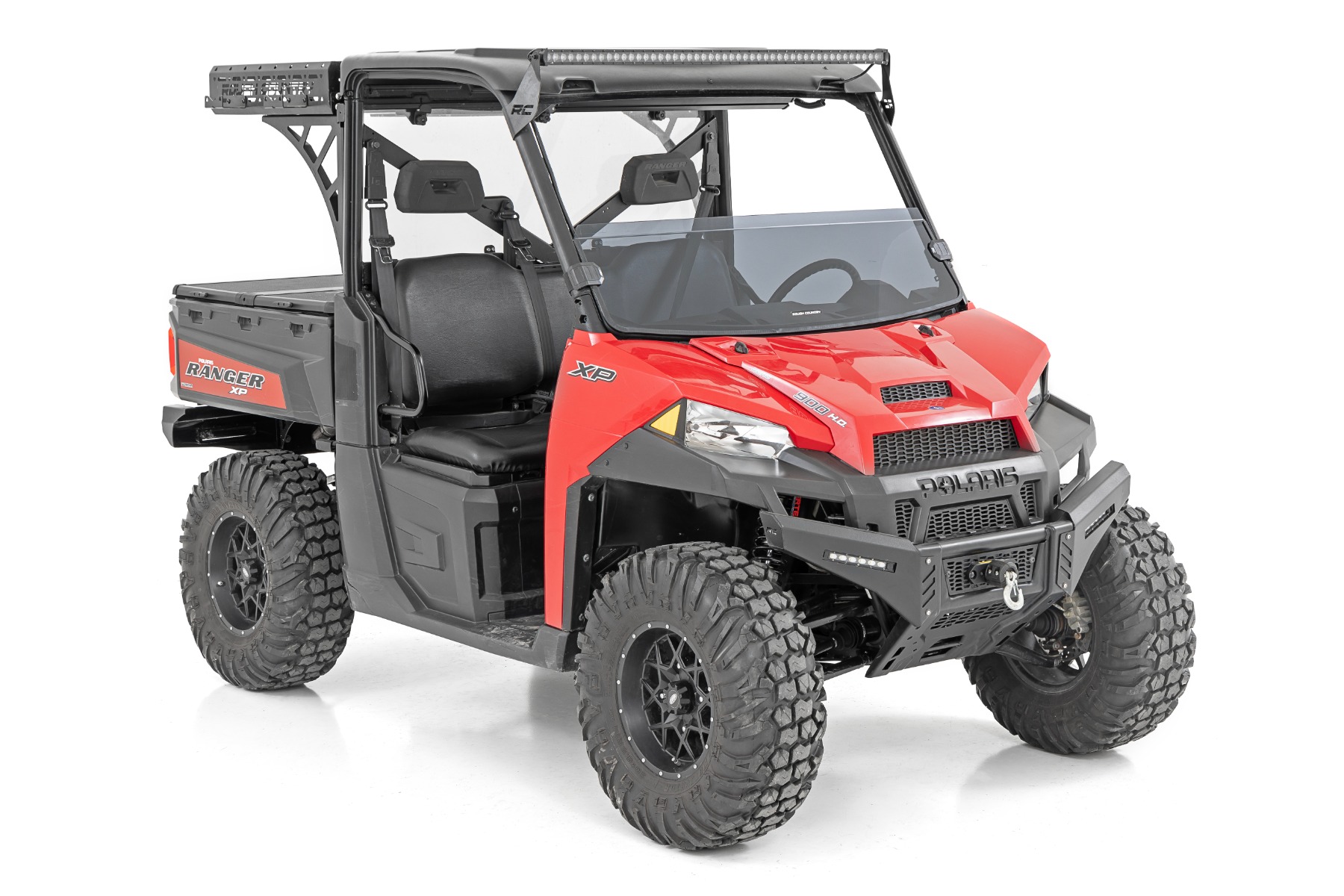 Tinted Half Windshield | Scratch Resistant | Polaris Ranger 1000 / Ranger XP 900 / 1000