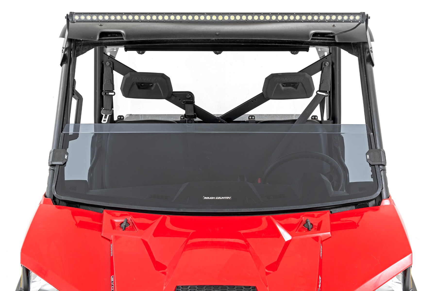 Tinted Half Windshield | Scratch Resistant | Polaris Ranger 1000 / Ranger XP 900 / 1000