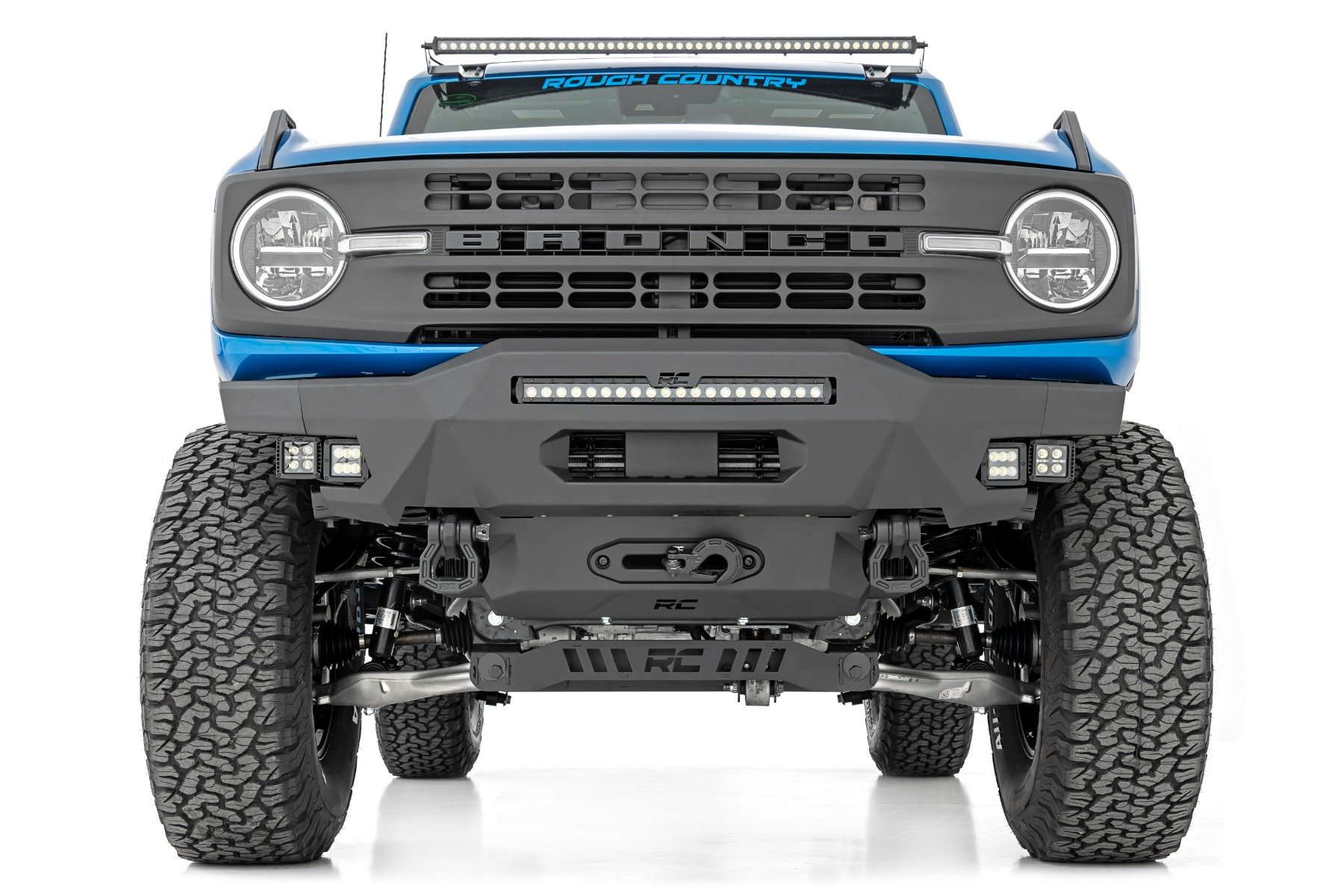 Front Bumper | Modular | Stubby Wings | Ford Bronco 4WD (2021-2024)