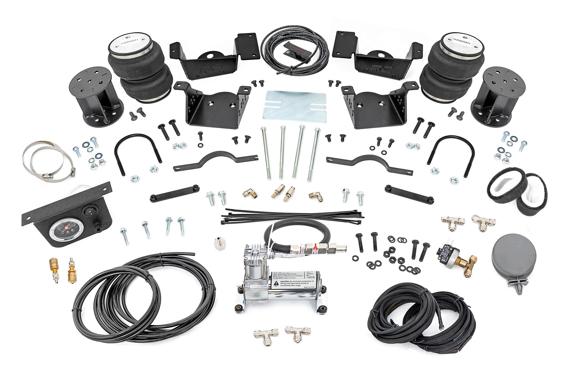 Air Spring Kit w / compressor | 3-5 Inch Lift Kit | Chevy / GMC 2500HD / 3500HD (20-24)