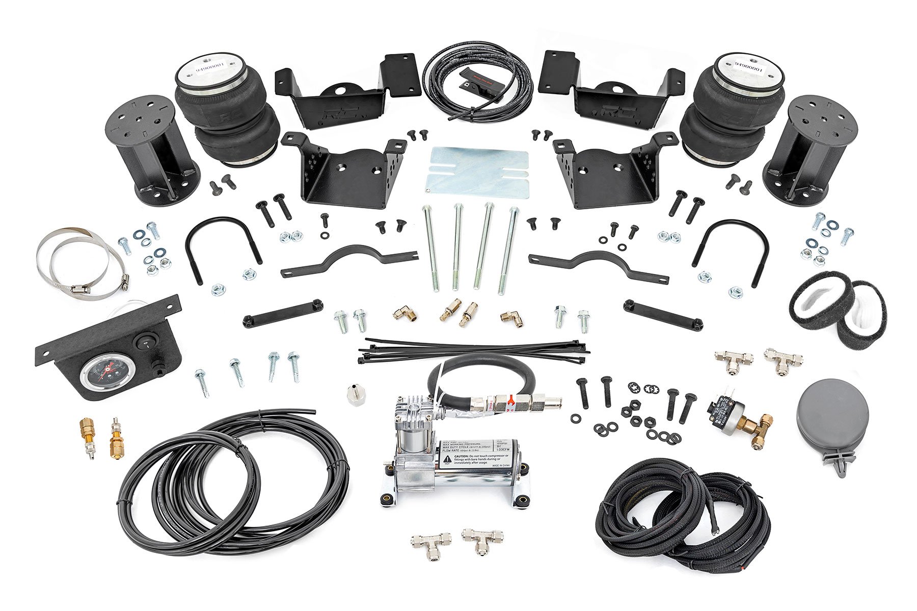 Air Spring Kit w / compressor | 7 Inch Lift Kit | Chevy / GMC 2500HD / 3500HD (20-24)