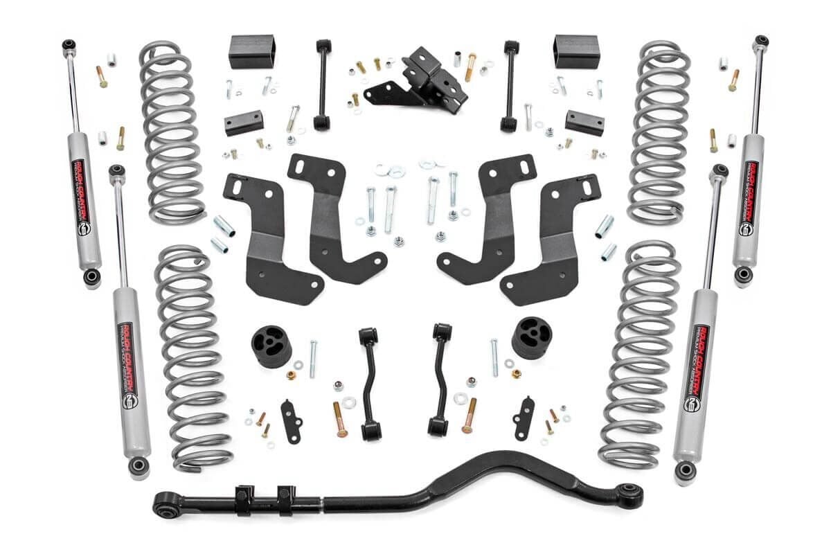 3.5 Inch Lift Kit | C / A Drop | 4-Door | Jeep Wrangler Unlimited 4WD (2024)