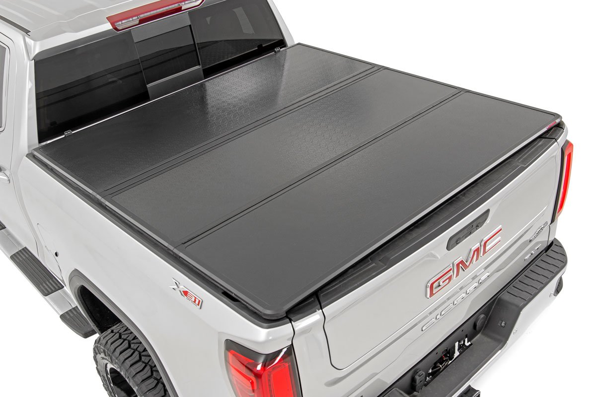 Hard Folding Bed Cover | 5'10" Bed | Chevy / GMC 1500 (19-23)