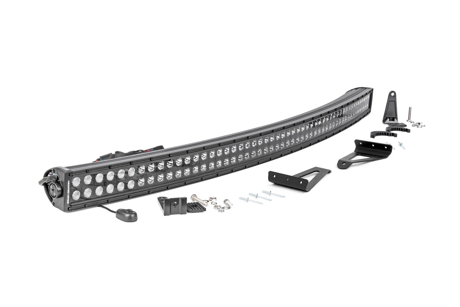 LED Light | Windshield | 50" Black Dual Row | Polaris Ranger 1000 / XP 1000 / XP 900