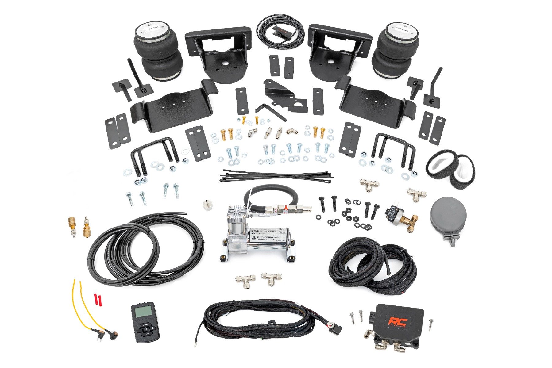 Air Spring Kit w / compressor | Wireless Controller | 0-6" Lifts | Ford F-150 (21-24)