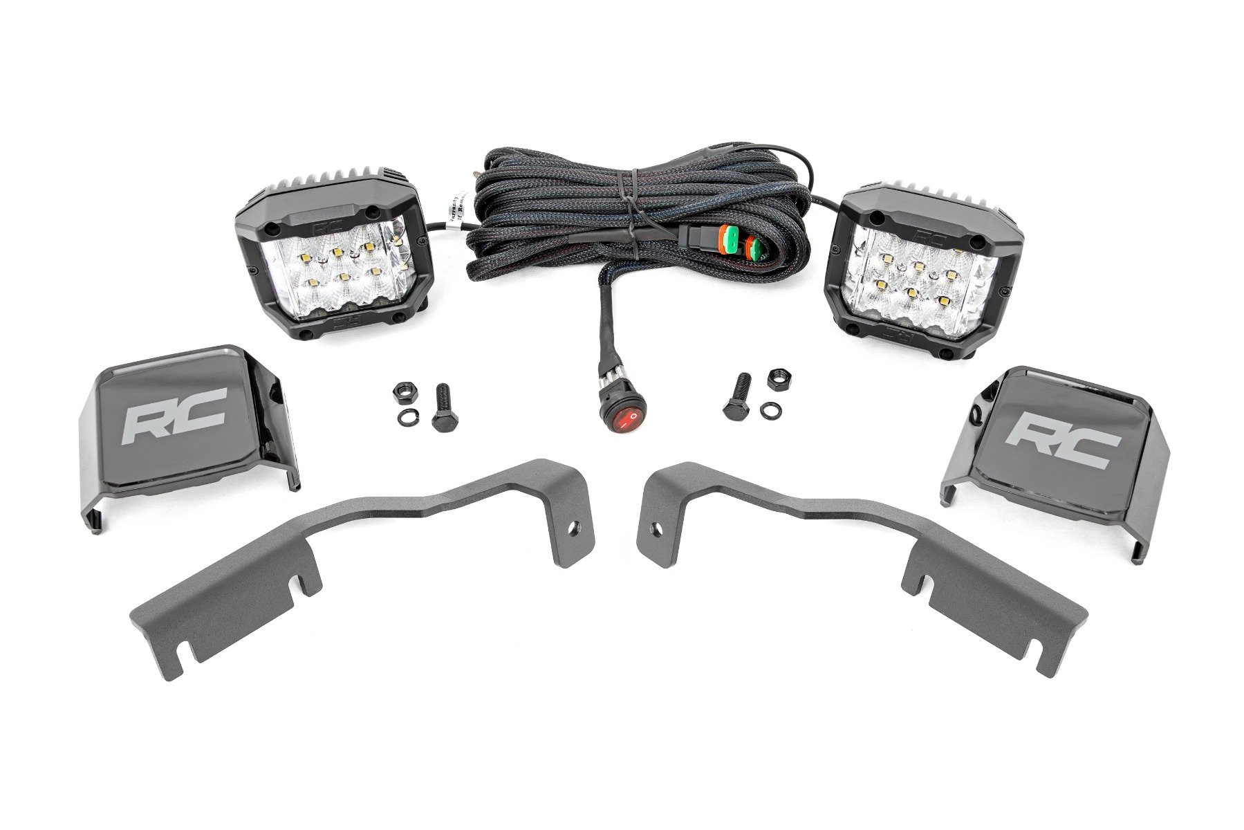 LED Light Kit | Ditch Mount |3" OSRAM | Wide | Nissan Frontier (22-23)
