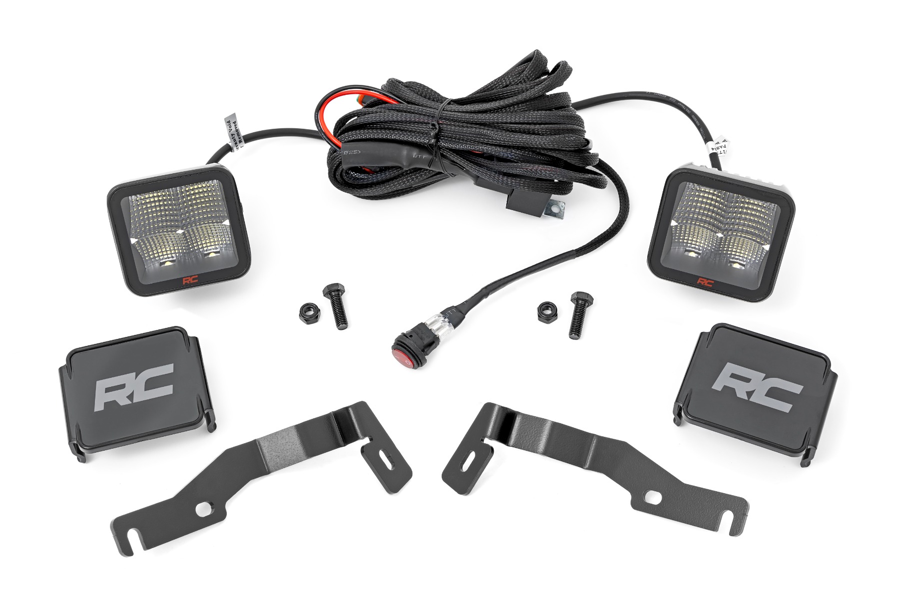 LED Light Kit | Ditch Mount | 2" Spectrum Pair | Spot | Toyota Tacoma (2024)